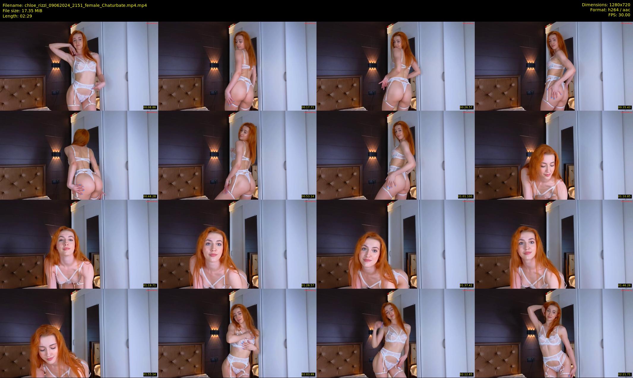 chloe_rizzi — 3 minute Chaturbate female cam show recording, 720p, Jun 9, 2024
