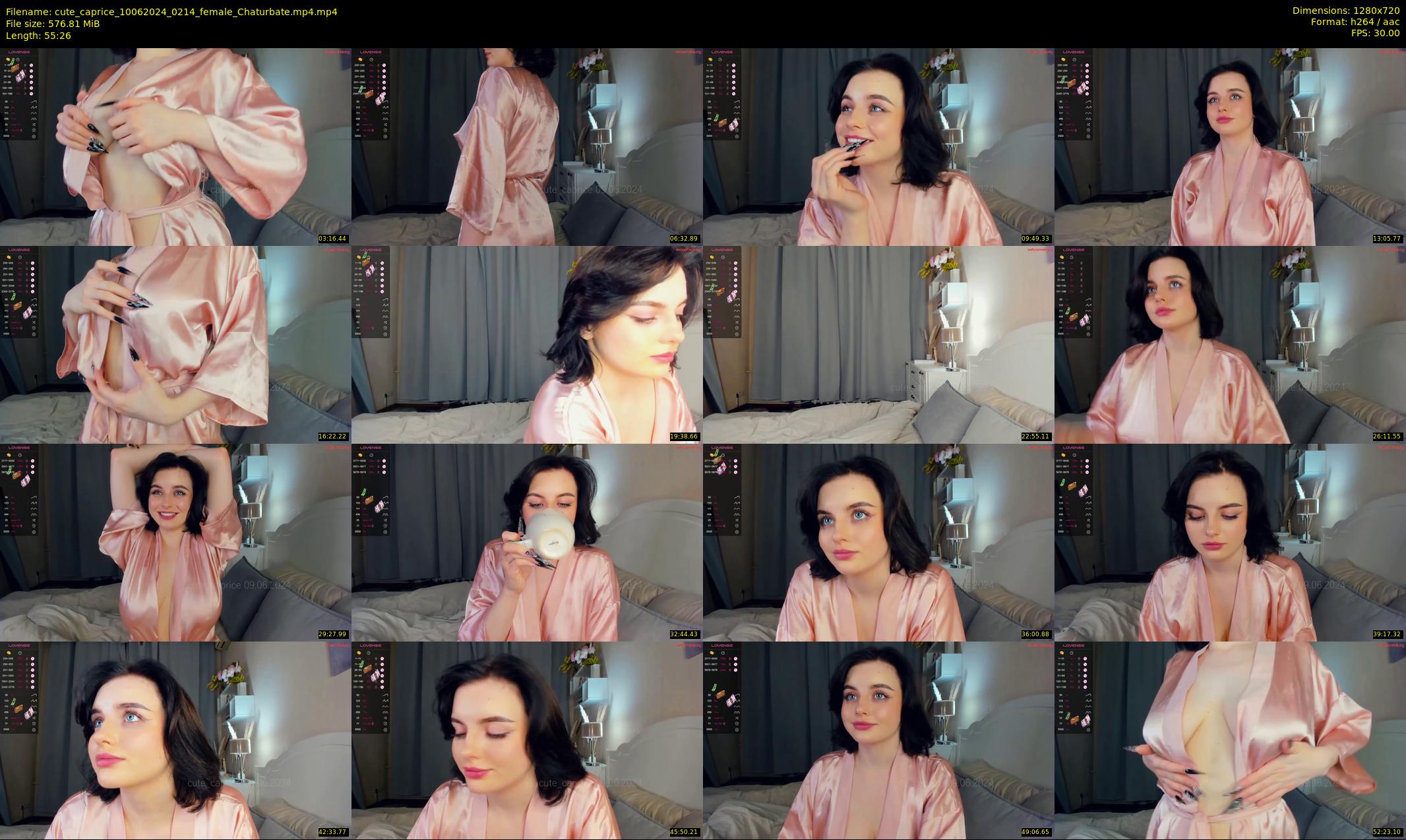 cute_caprice — 56 minute Chaturbate female cam show recording, 720p, Jun 10, 2024