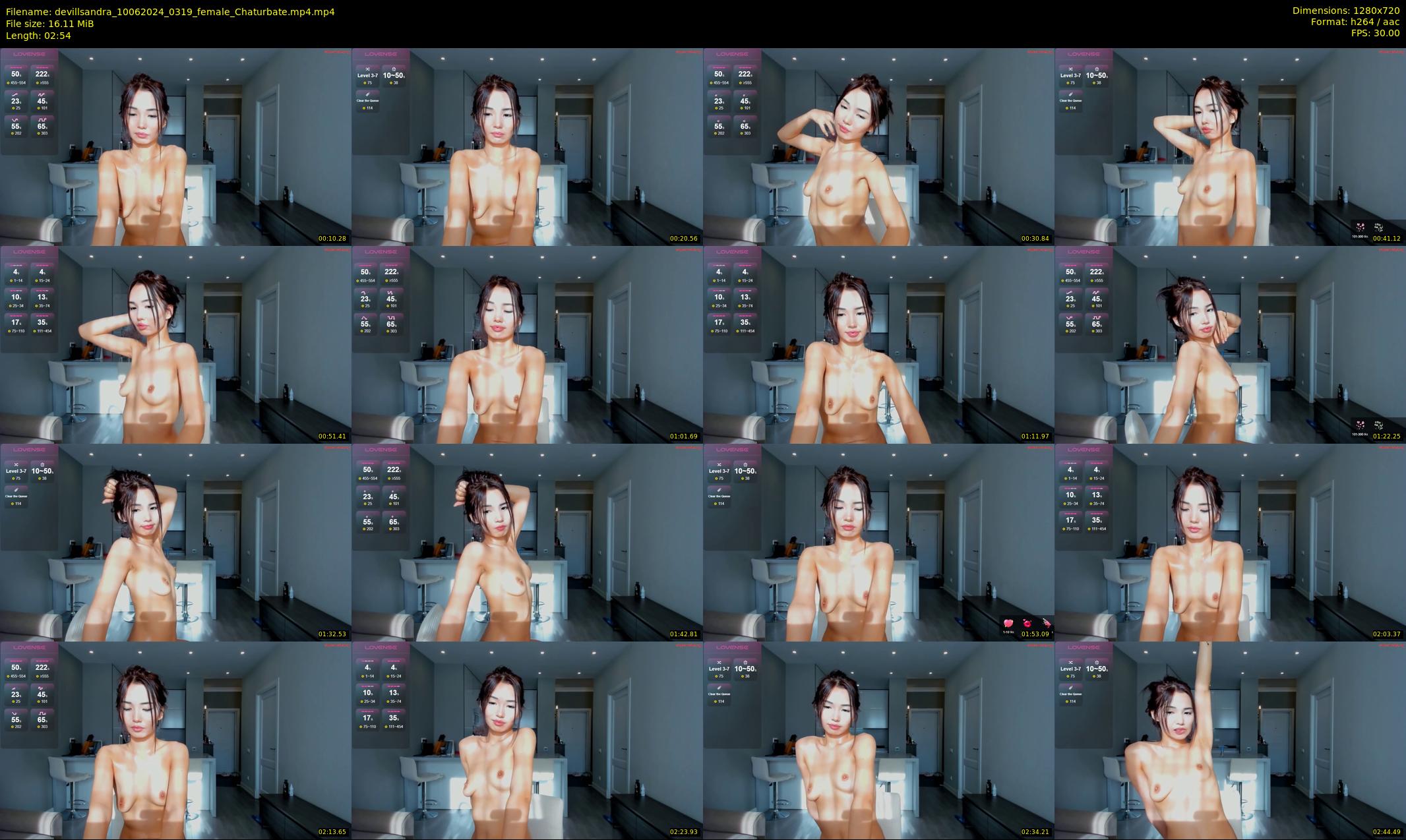 devillsandra — 3 minute Chaturbate female cam show recording, 720p, Jun 10, 2024