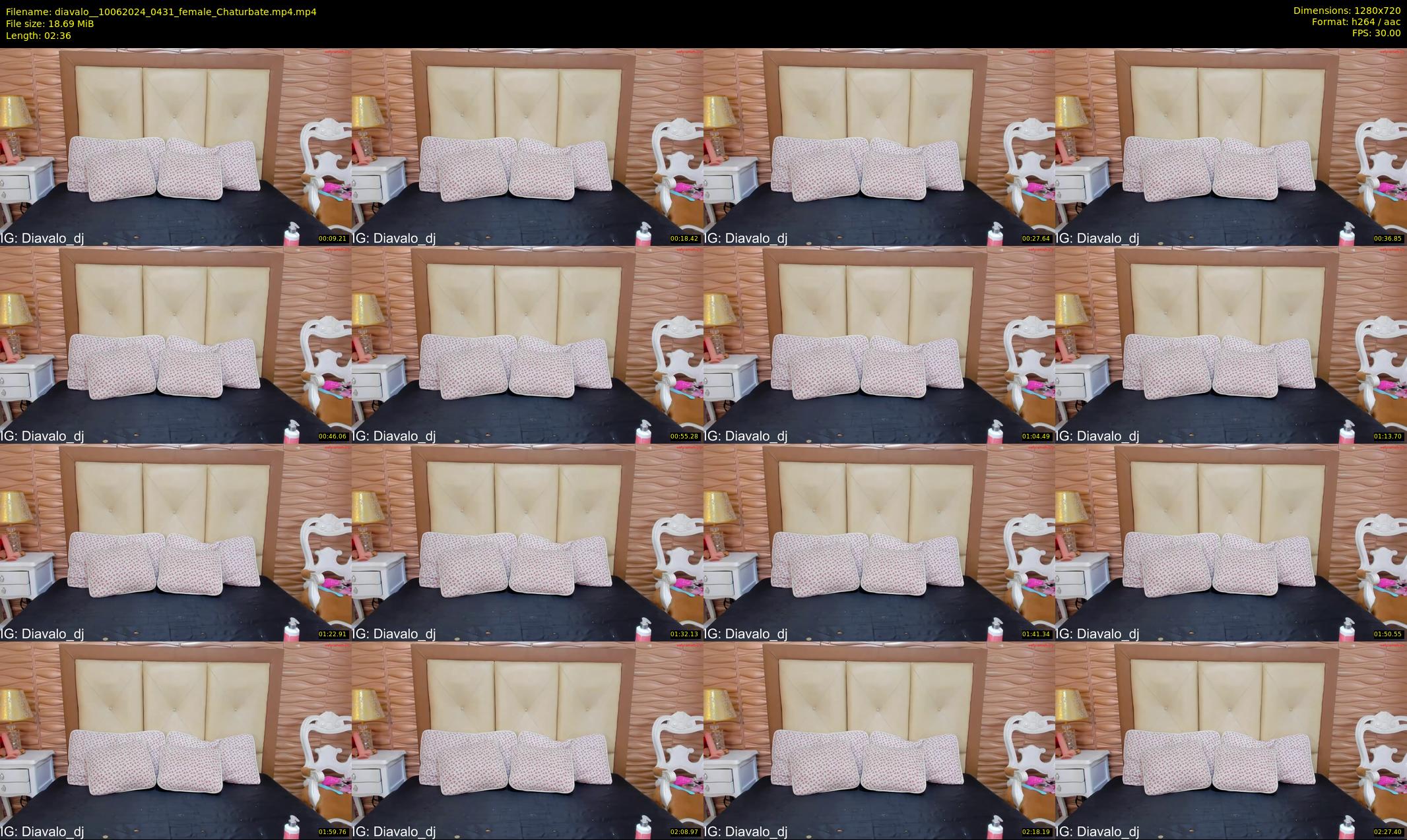 diavalo_ — 3 minute Chaturbate female cam show recording, 720p, Jun 10, 2024