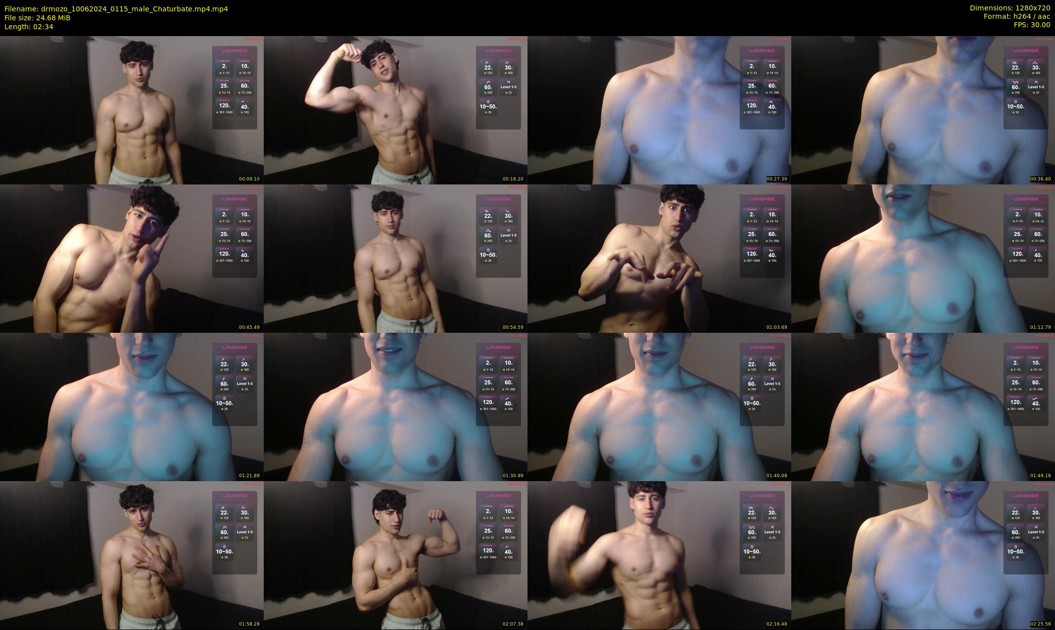 drmozo — 3 minute Chaturbate male cam show recording, 720p, Jun 10, 2024