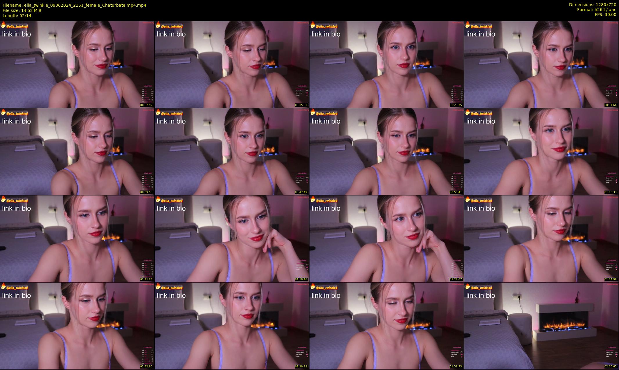 ella_twinkle — 3 minute Chaturbate female cam show recording, 720p, Jun 9, 2024