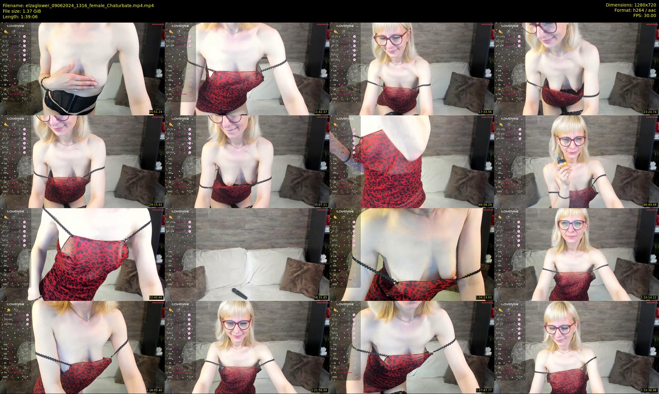 elzaglower — 100 minute Chaturbate female cam show recording, 720p, Jun 9, 2024