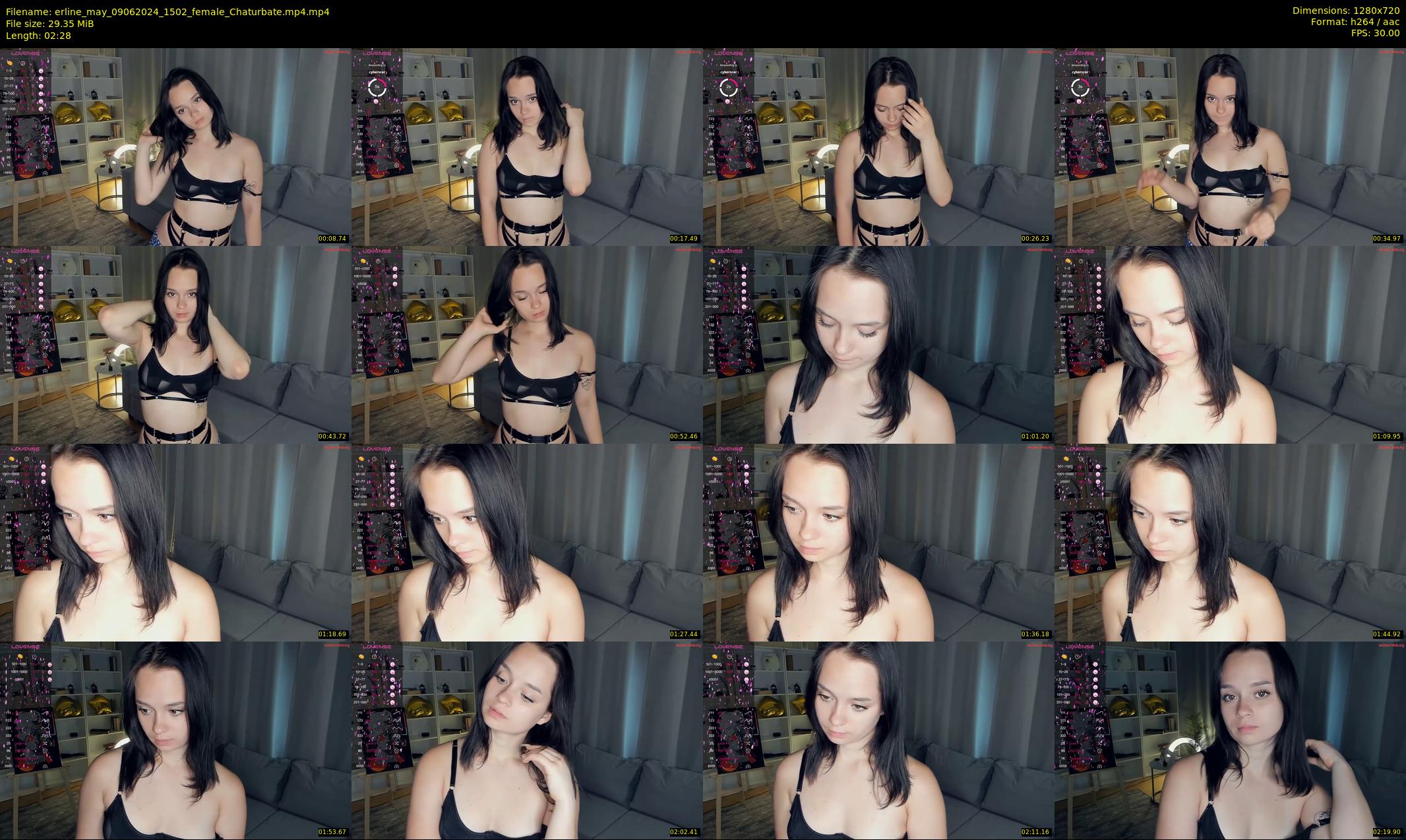 erline_may — 3 minute Chaturbate female cam show recording, 720p, Jun 9, 2024