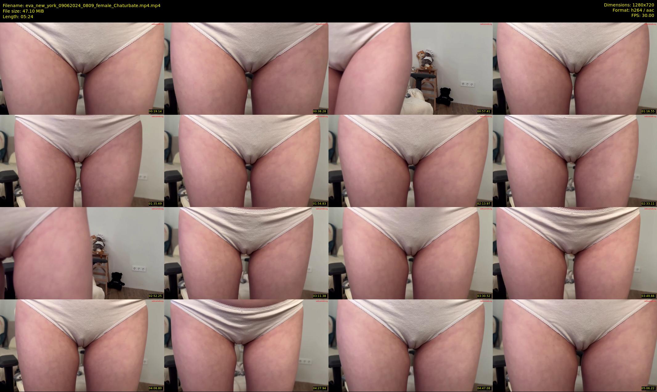 eva_new_york — 6 minute Chaturbate female cam show recording, 720p, Jun 9, 2024