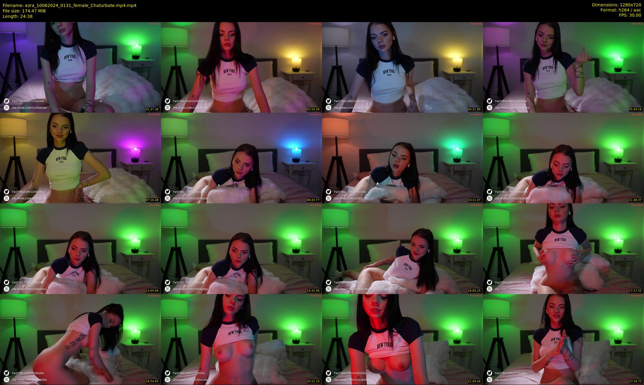 ezra — 25 minute Chaturbate female cam show recording, 720p, Jun 10, 2024