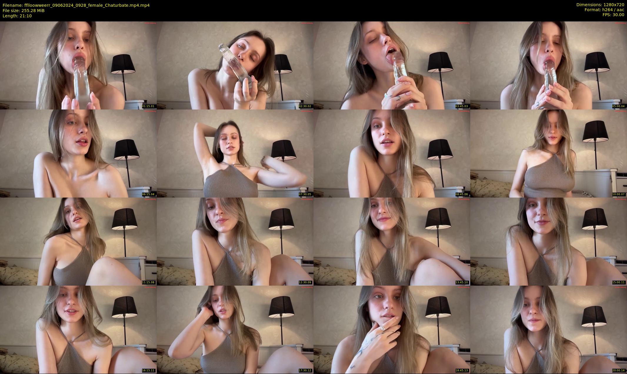 fflloowweerr — 22 minute Chaturbate couple cam show recording, 720p, Jun 9, 2024