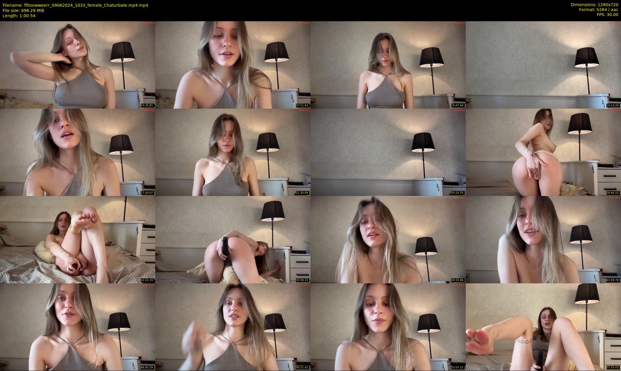 fflloowweerr — 61 minute Chaturbate couple cam show recording, 720p, Jun 9, 2024