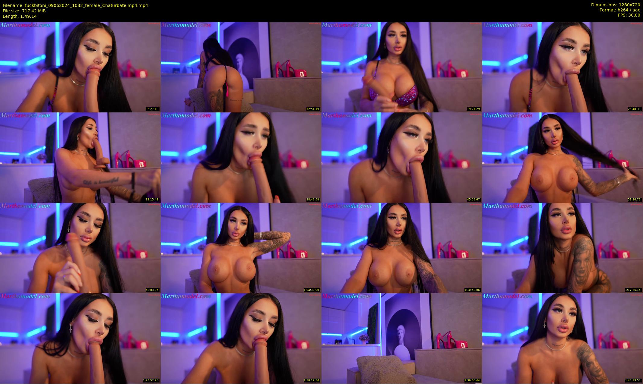 fuckbitoni — 110 minute Chaturbate couple cam show recording, 720p, Jun 9, 2024