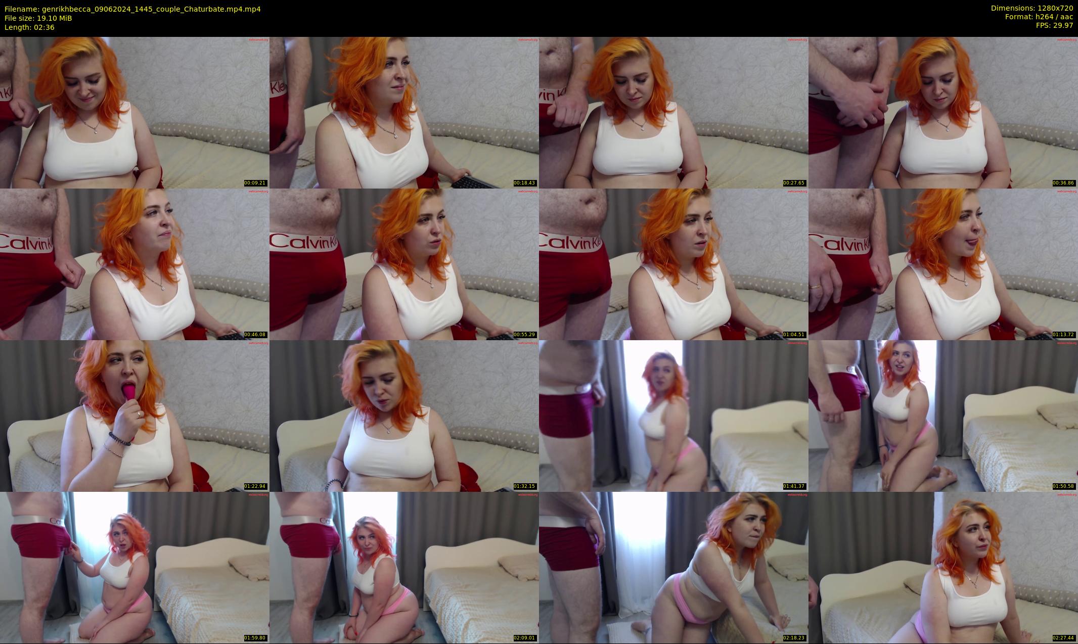 genrikhbecca — 3 minute Chaturbate couple cam show recording, 720p, Jun 9, 2024