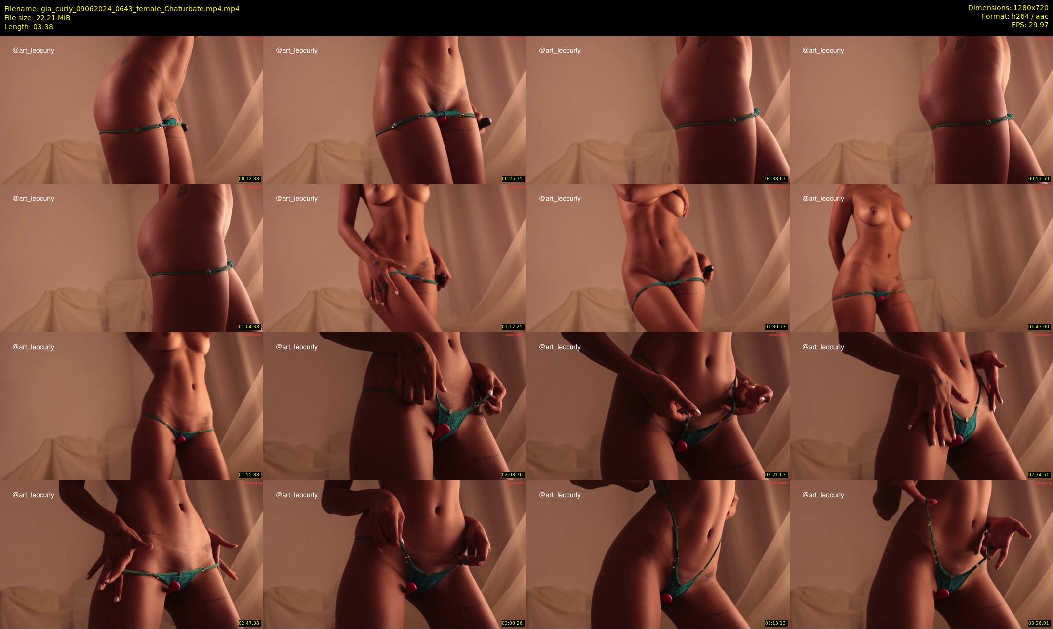 gia_curly — 4 minute Chaturbate female cam show recording, 720p, Jun 9, 2024