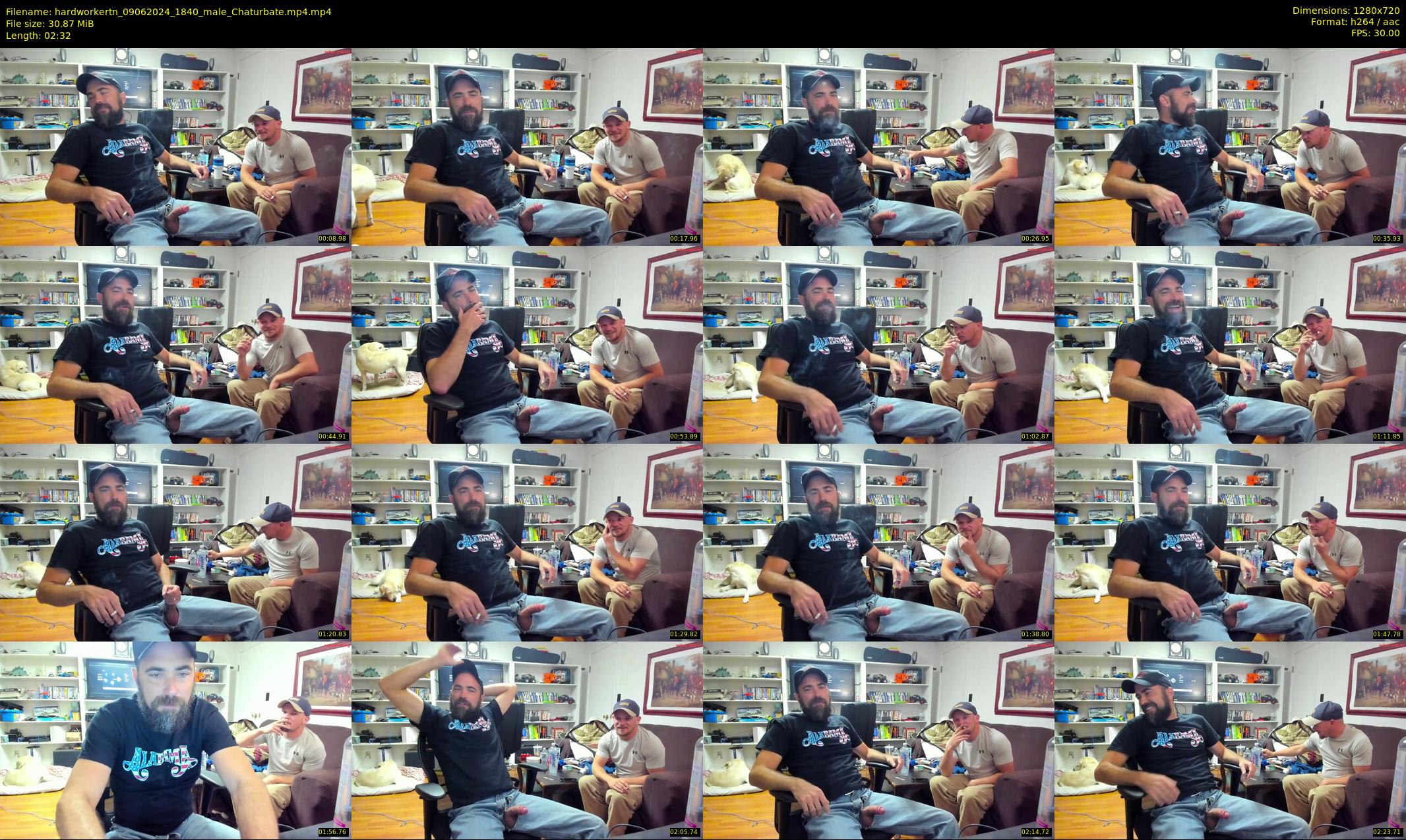 hardworkertn — 3 minute Chaturbate male cam show recording, 720p, Jun 9, 2024