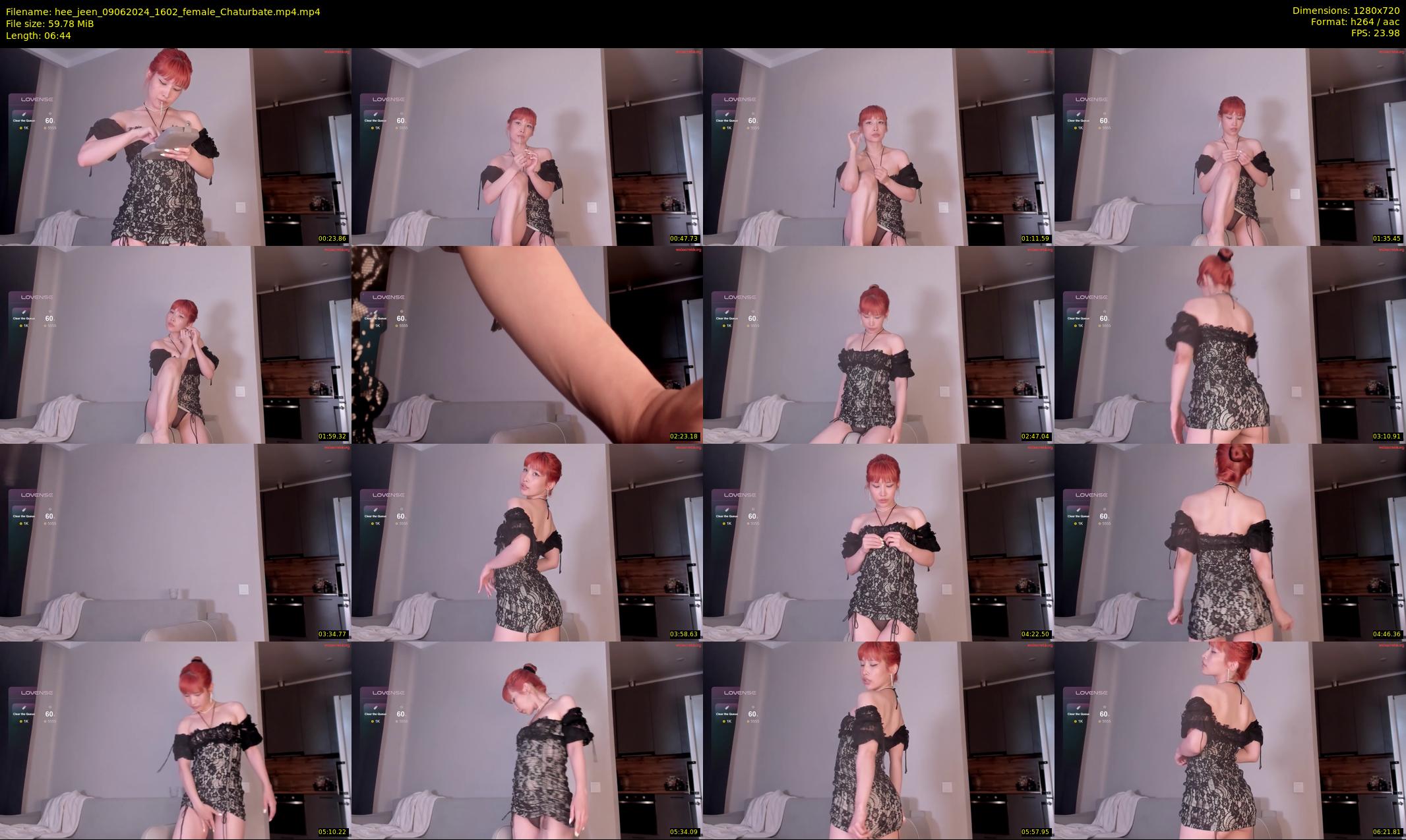 hee_jeen — 7 minute Chaturbate female cam show recording, 720p, Jun 9, 2024
