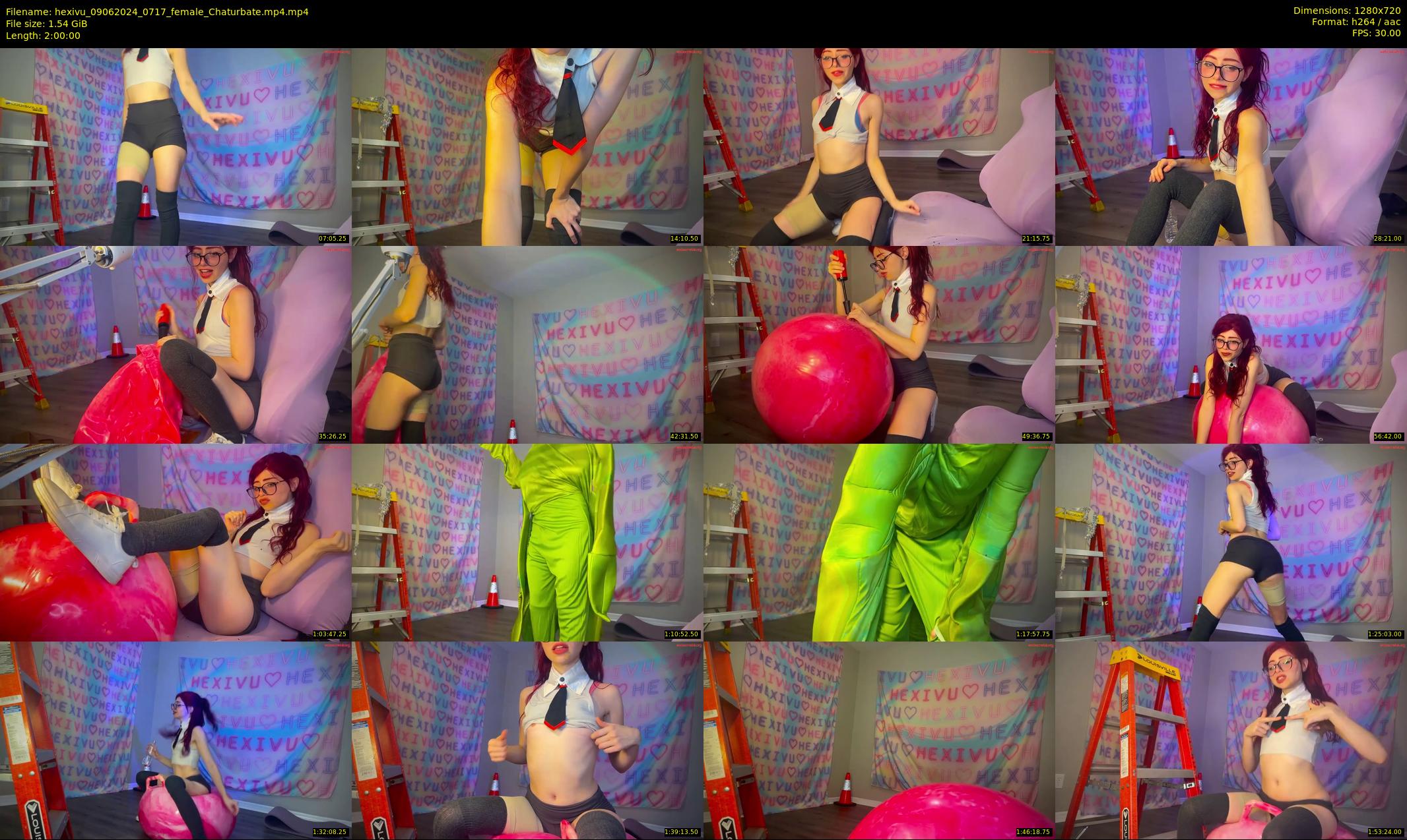 hexivu — 120 minute Chaturbate female cam show recording, 720p, Jun 9, 2024