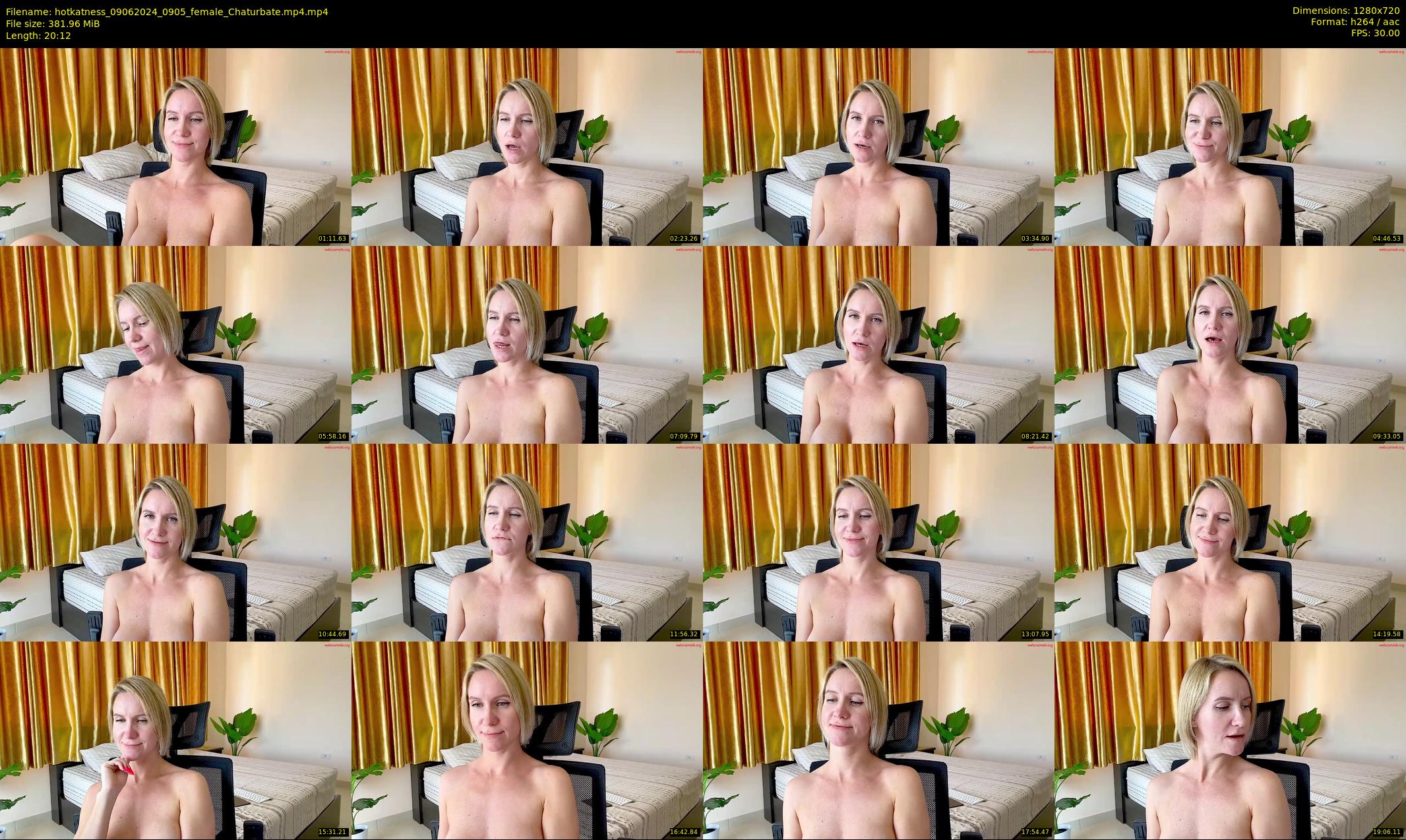 hotkatness — 21 minute Chaturbate female cam show recording, 720p, Jun 9, 2024