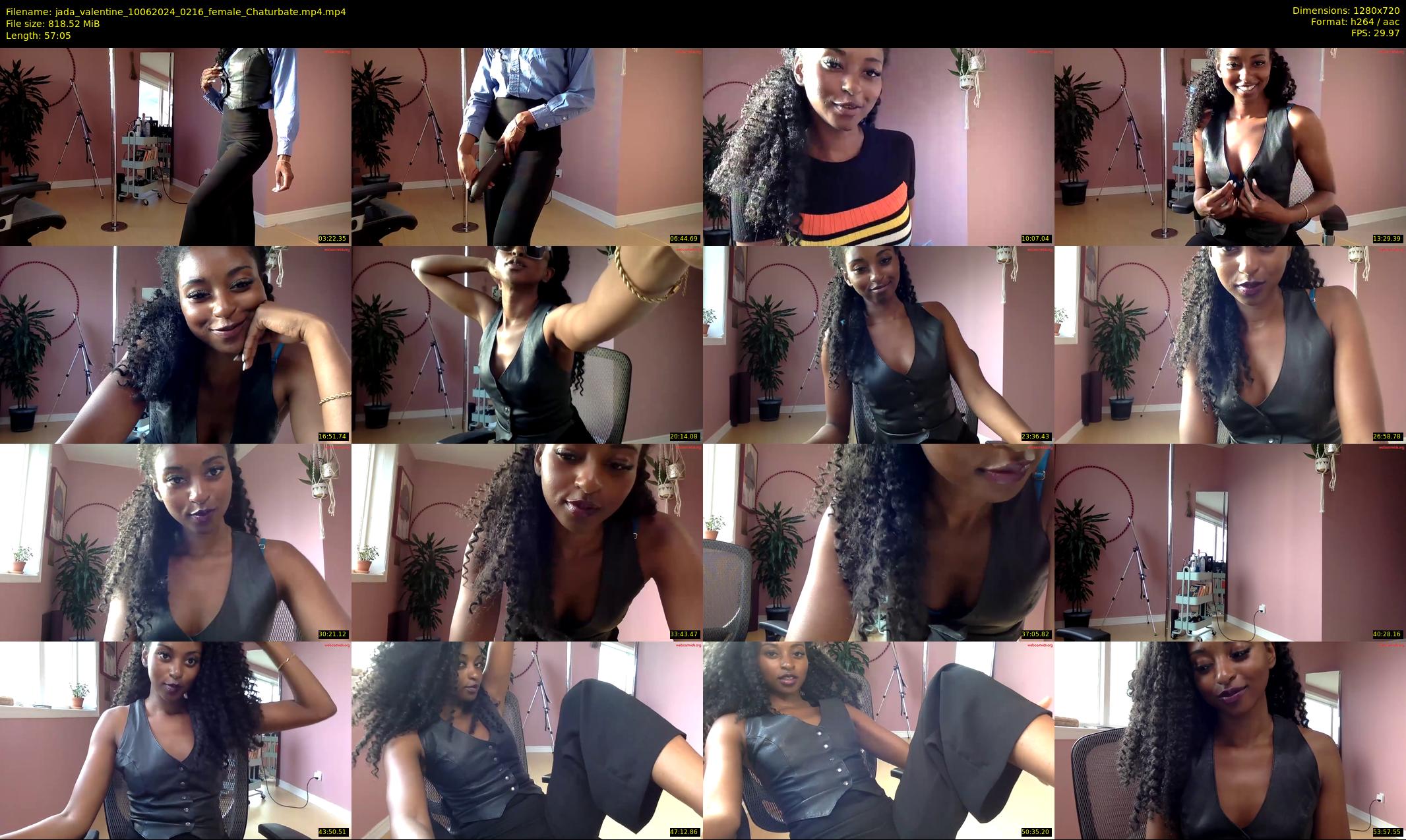 jada_valentine — 58 minute Chaturbate female cam show recording, 720p, Jun 10, 2024
