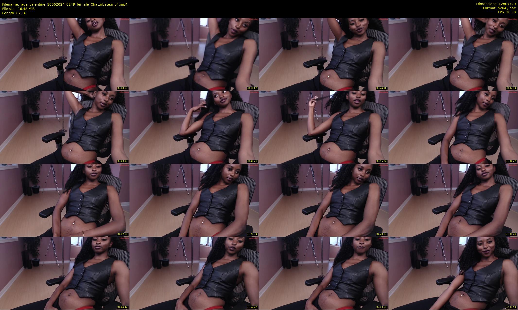 jada_valentine — 3 minute Chaturbate female cam show recording, 720p, Jun 10, 2024