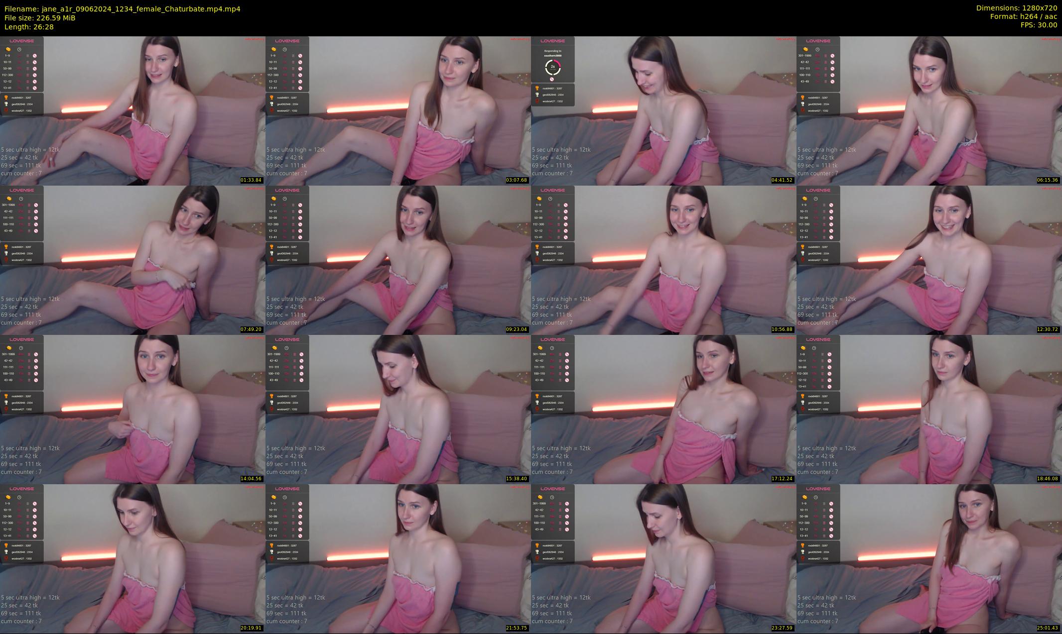 jane_a1r — 27 minute Chaturbate female cam show recording, 720p, Jun 9, 2024