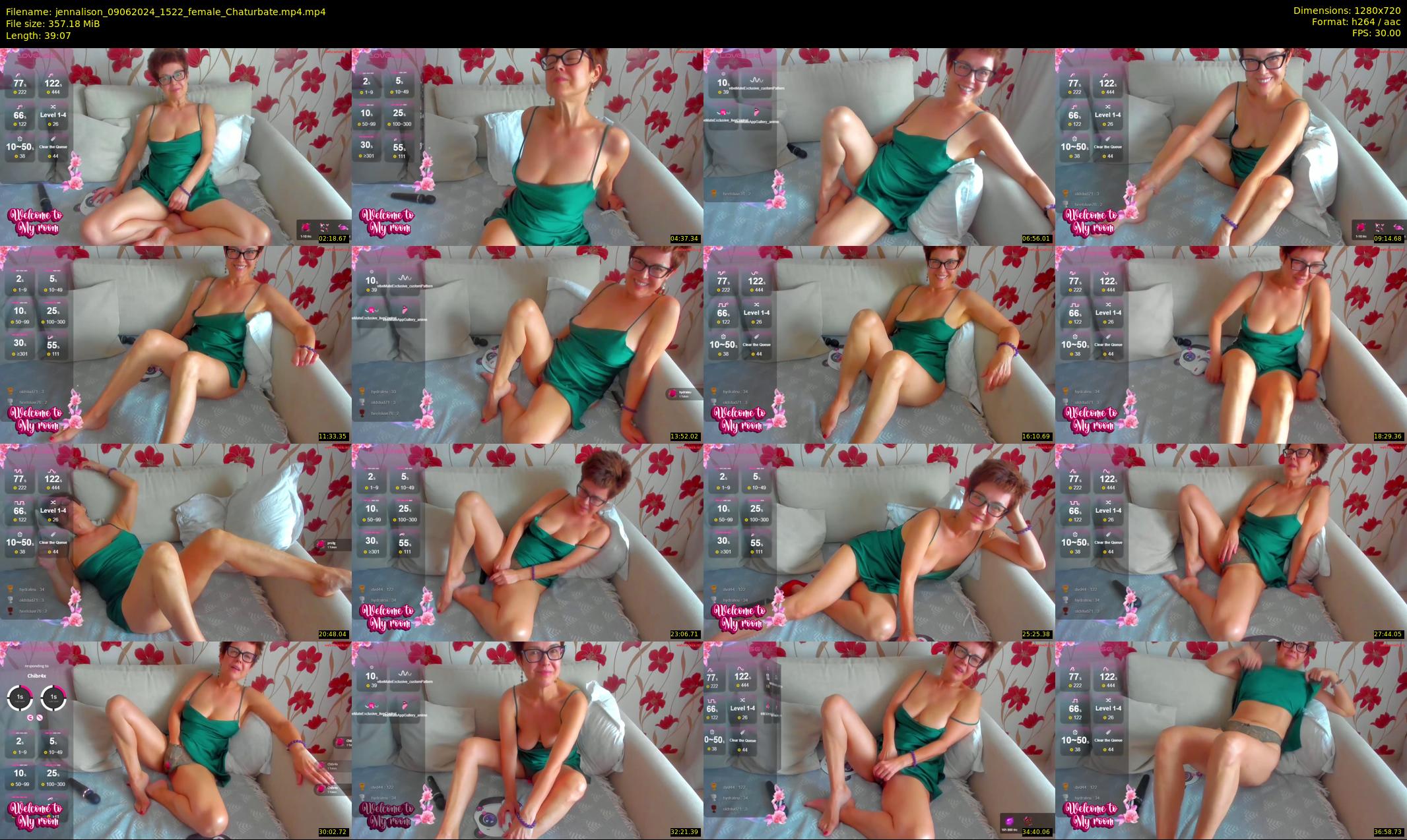 jennalison — 40 minute Chaturbate female cam show recording, 720p, Jun 9, 2024