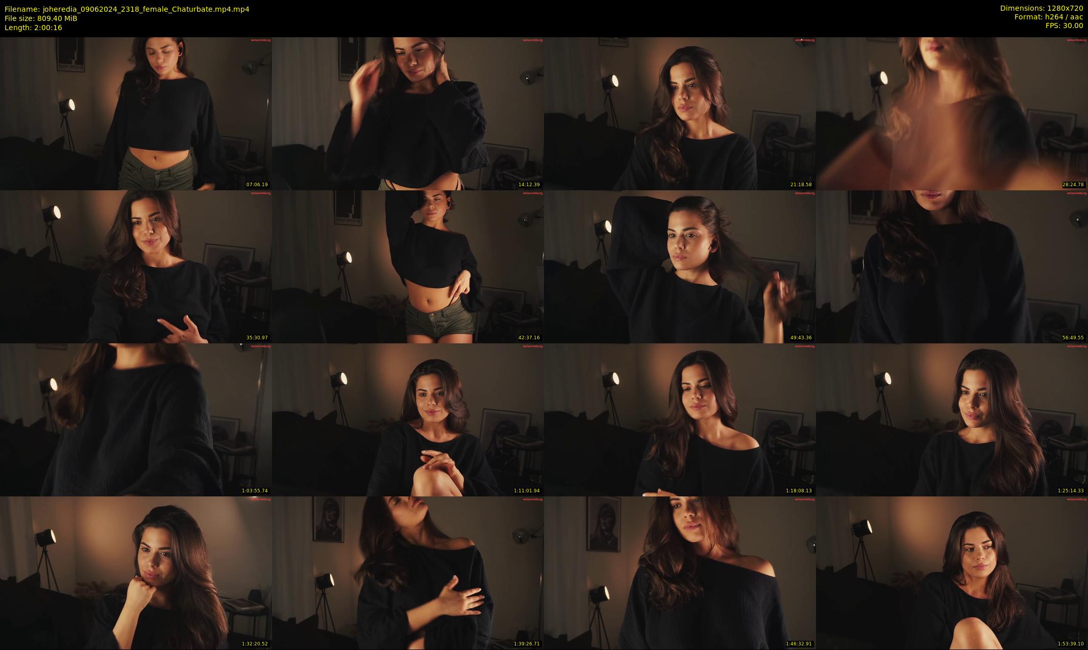 joheredia — 121 minute Chaturbate female cam show recording, 720p, Jun 9, 2024