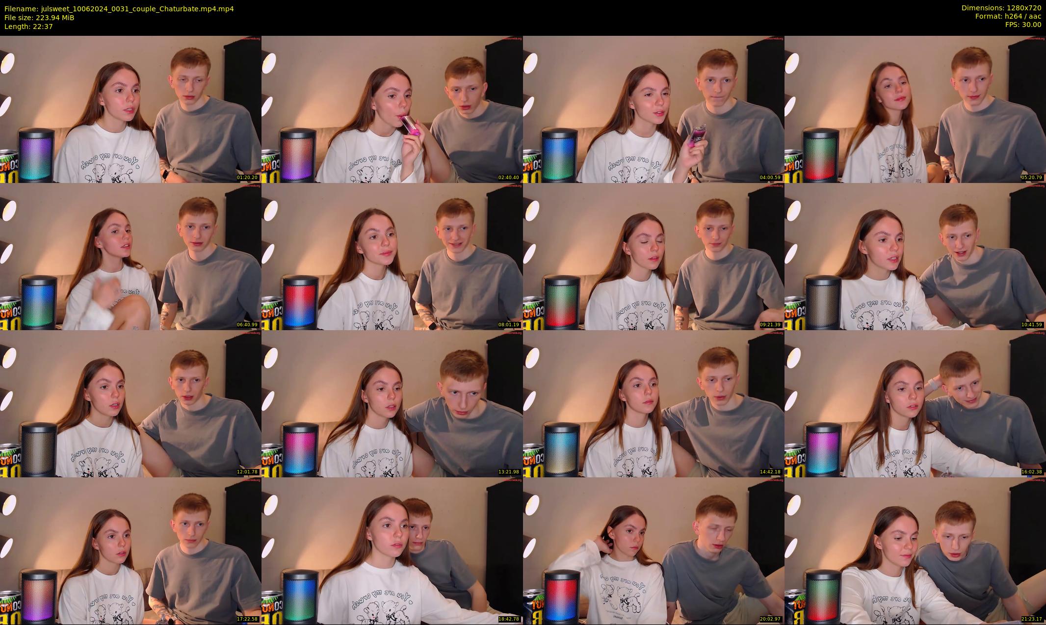 julsweet — 23 minute Chaturbate male cam show recording, 720p, Jun 10, 2024
