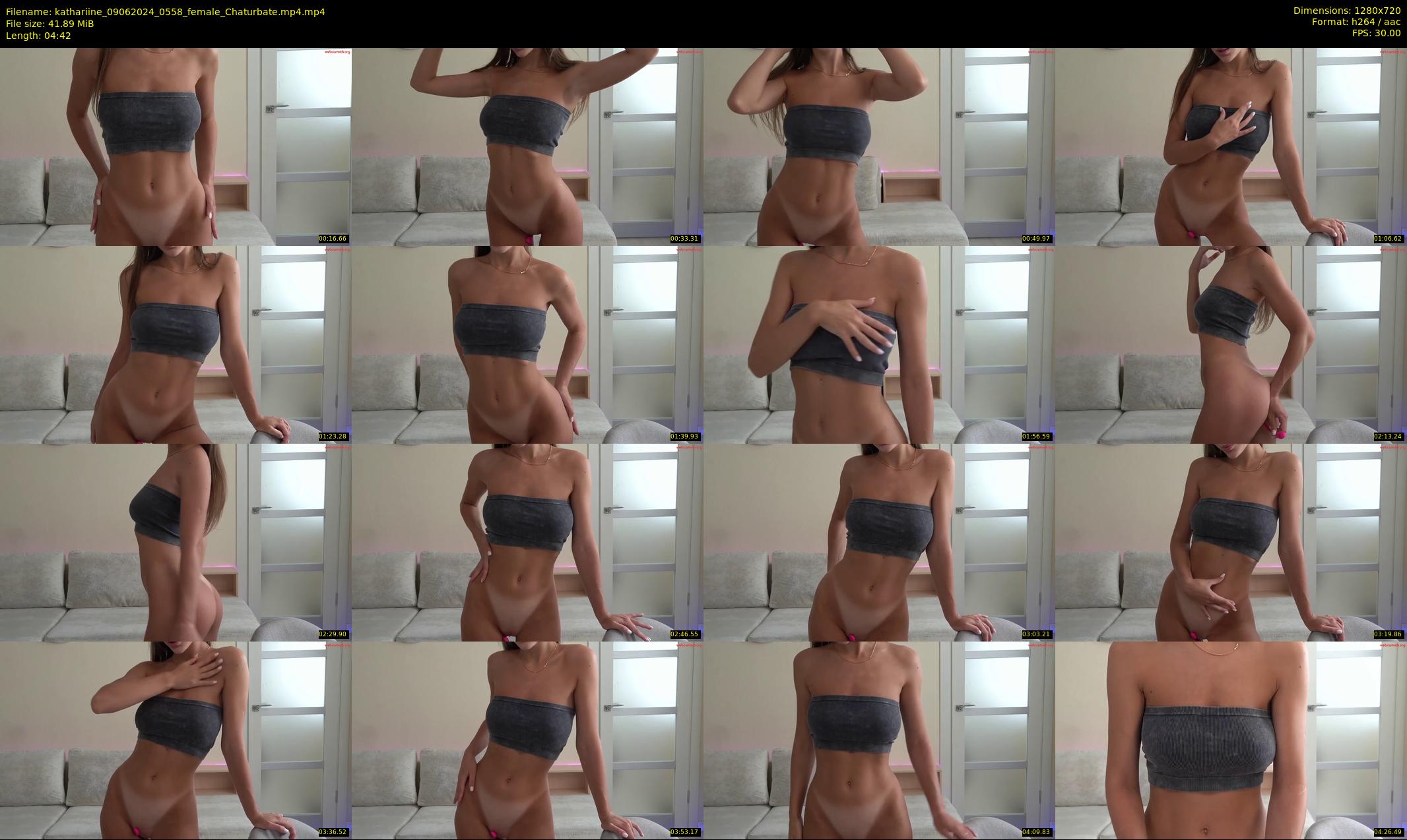 kathariine — 5 minute Chaturbate female cam show recording, 720p, Jun 9, 2024