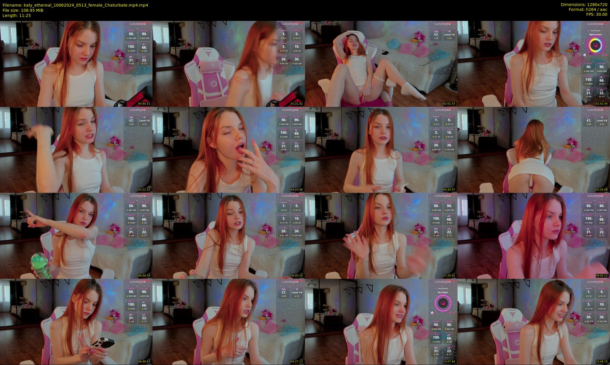katy_ethereal — 12 minute Chaturbate female cam show recording, 720p, Jun 10, 2024