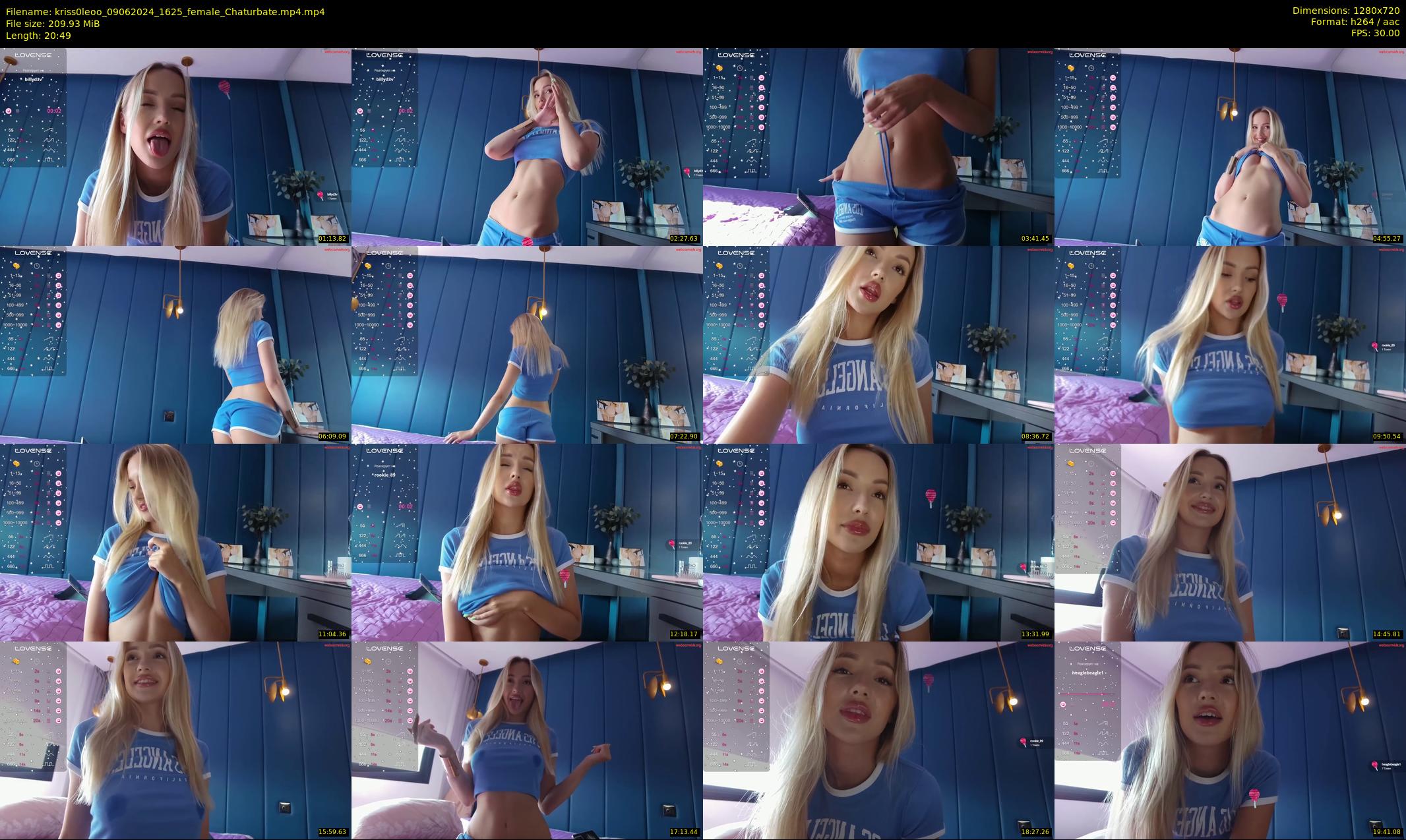 kriss0leoo — 21 minute Chaturbate couple cam show recording, 720p, Jun 9, 2024