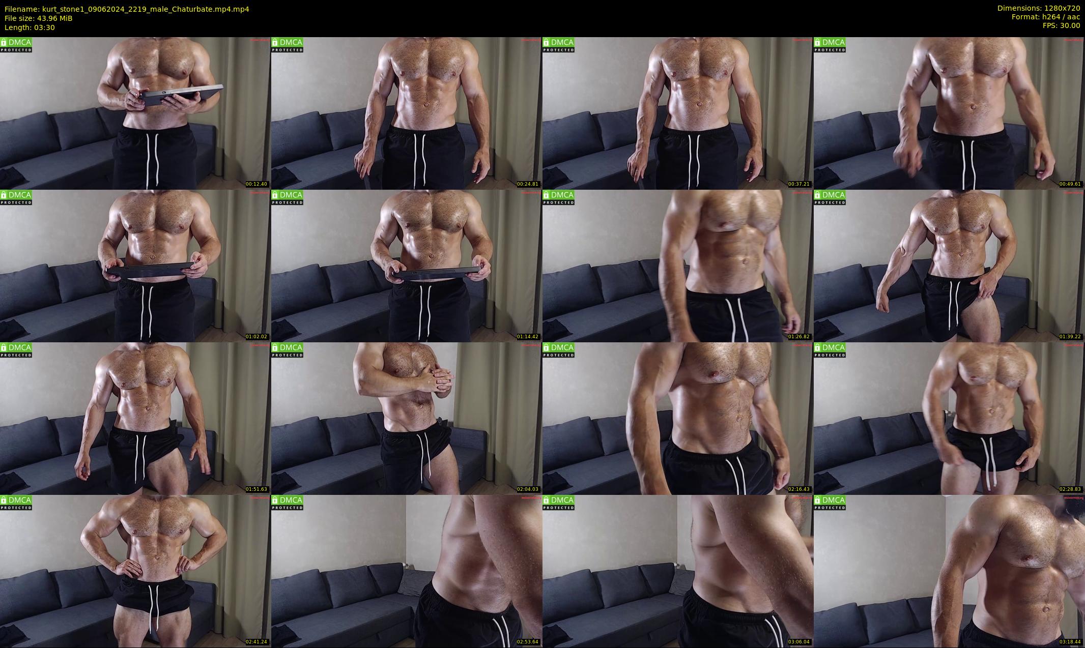 kurt_stone1 — 4 minute Chaturbate male cam show recording, 720p, Jun 9, 2024