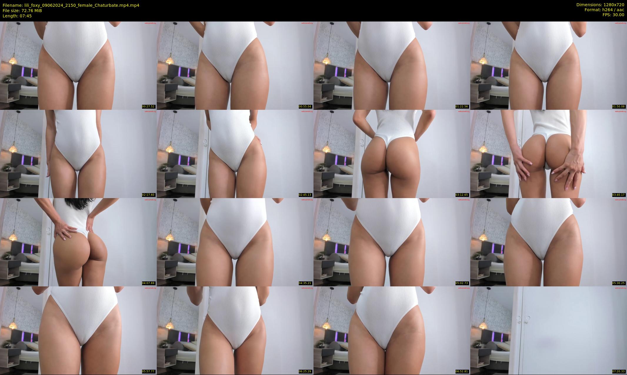 lili_foxy — 8 minute Chaturbate female cam show recording, 720p, Jun 9, 2024
