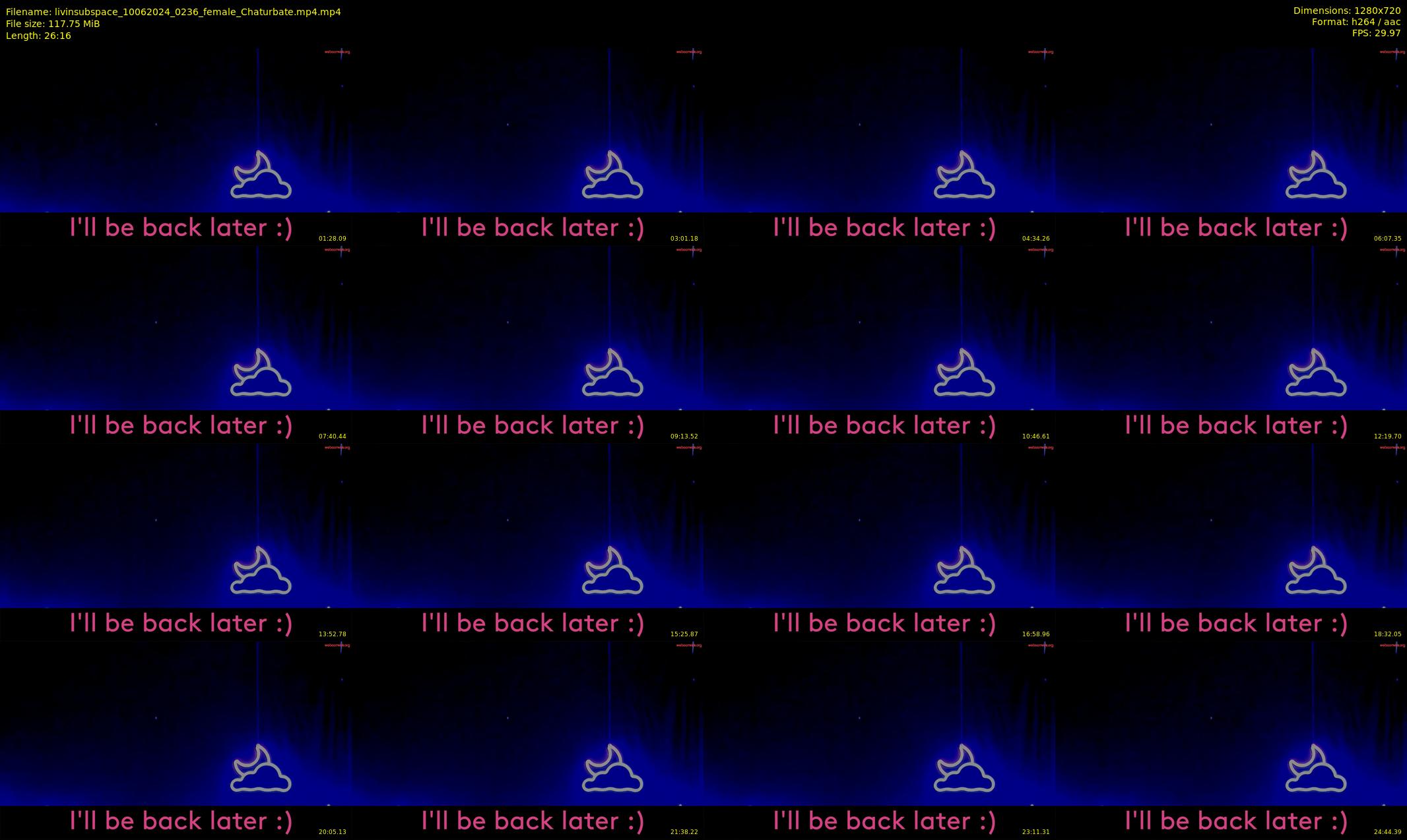 livinsubspace — 27 minute Chaturbate female cam show recording, 720p, Jun 10, 2024