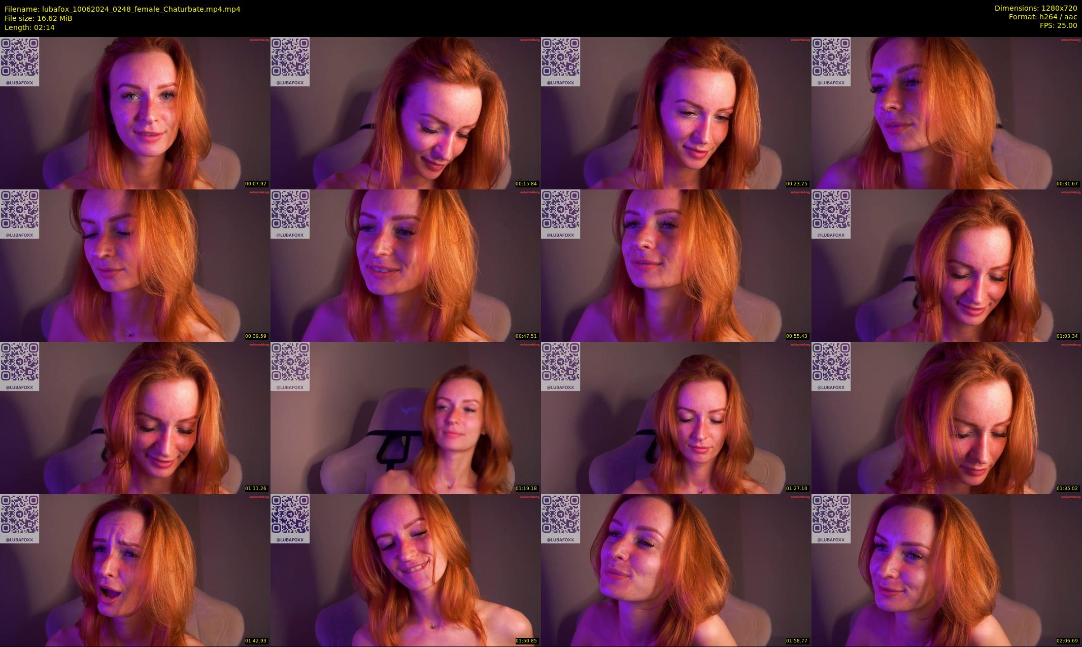 lubafox — 3 minute Chaturbate female cam show recording, 720p, Jun 10, 2024