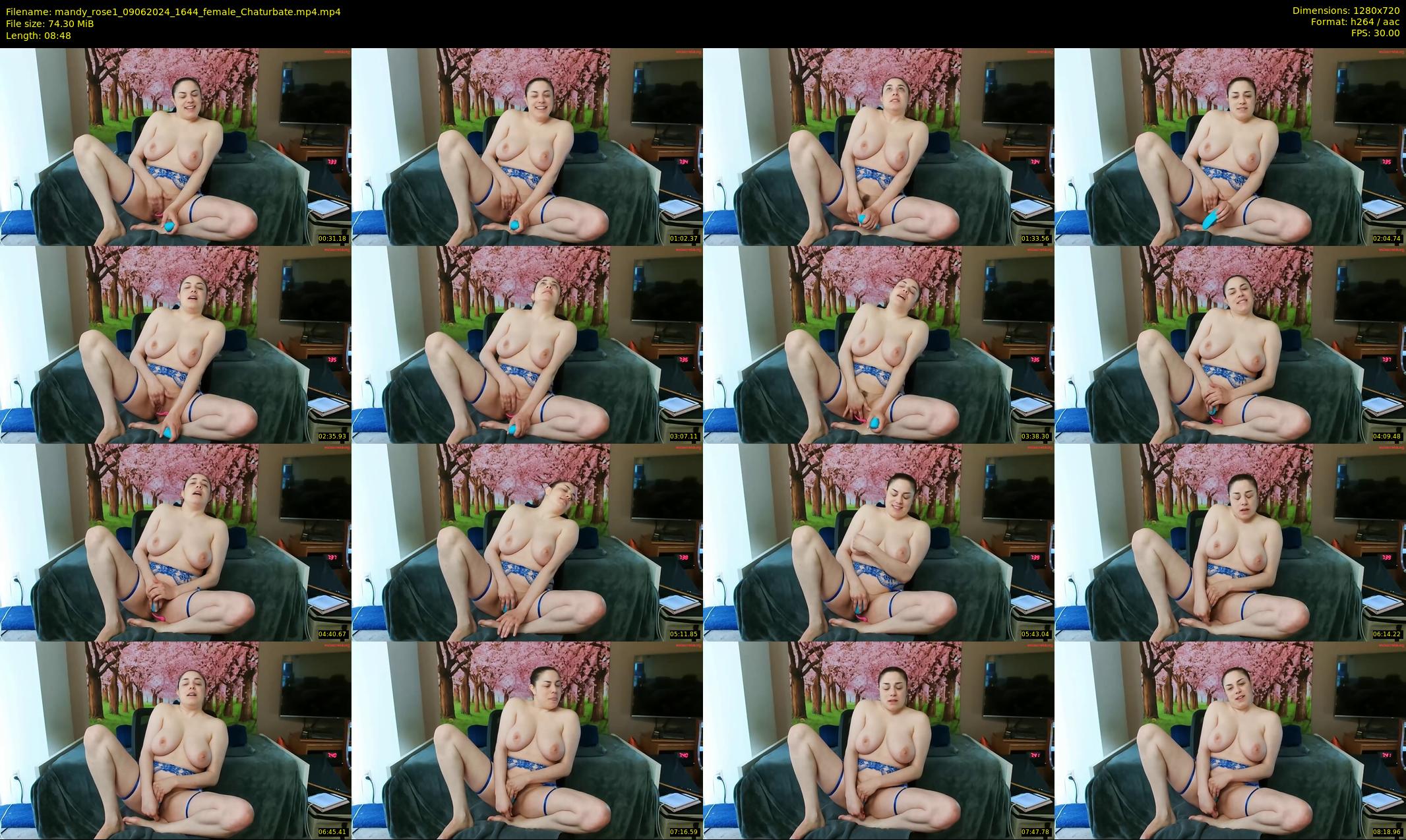 mandy_rose1 — 9 minute Chaturbate female cam show recording, 720p, Jun 9, 2024