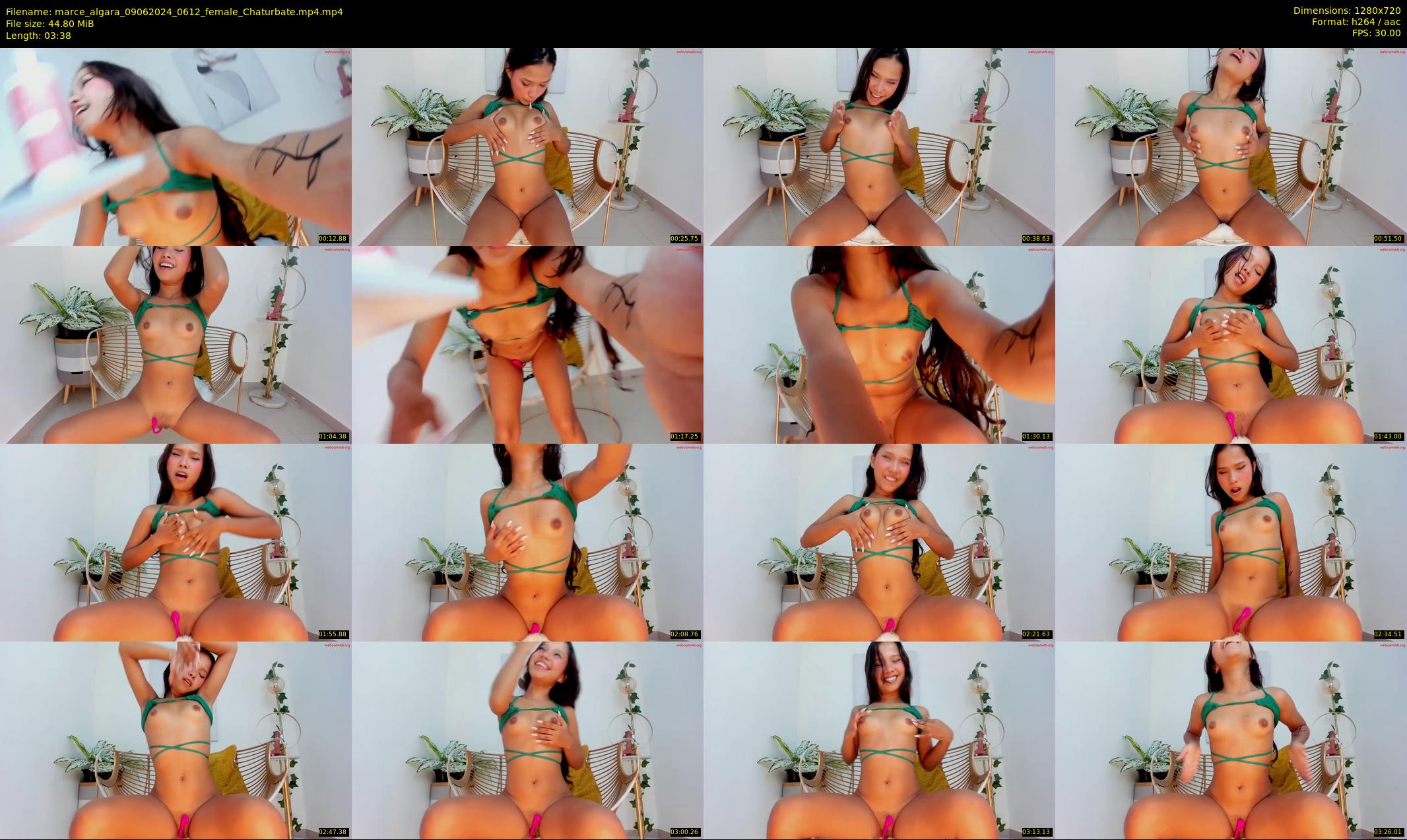 marce_algara — 4 minute Chaturbate female cam show recording, 720p, Jun 9, 2024