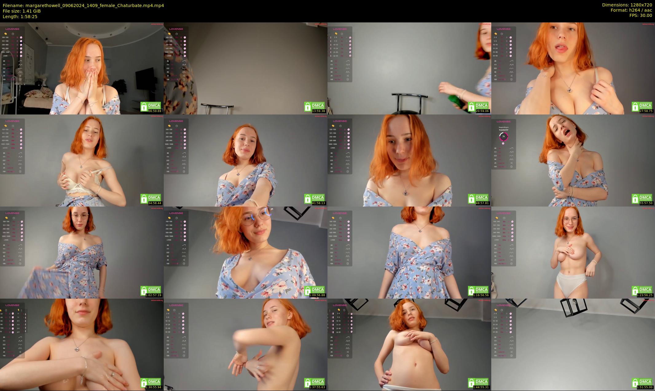 margarethowell — 119 minute Chaturbate female cam show recording, 720p, Jun 9, 2024