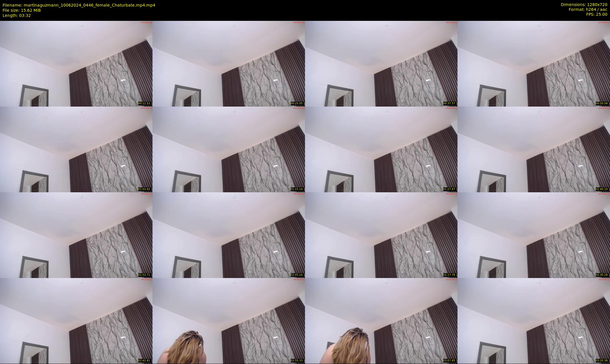martinaguzmann — 4 minute Chaturbate female cam show recording, 720p, Jun 10, 2024