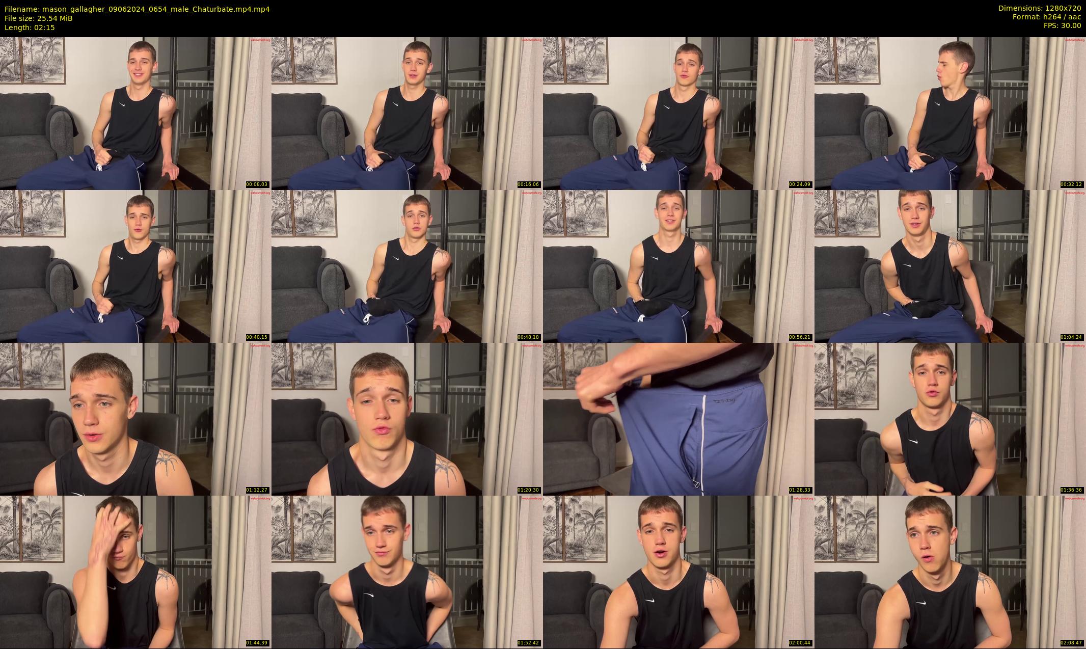 mason_gallagher — 3 minute Chaturbate male cam show recording, 720p, Jun 9, 2024