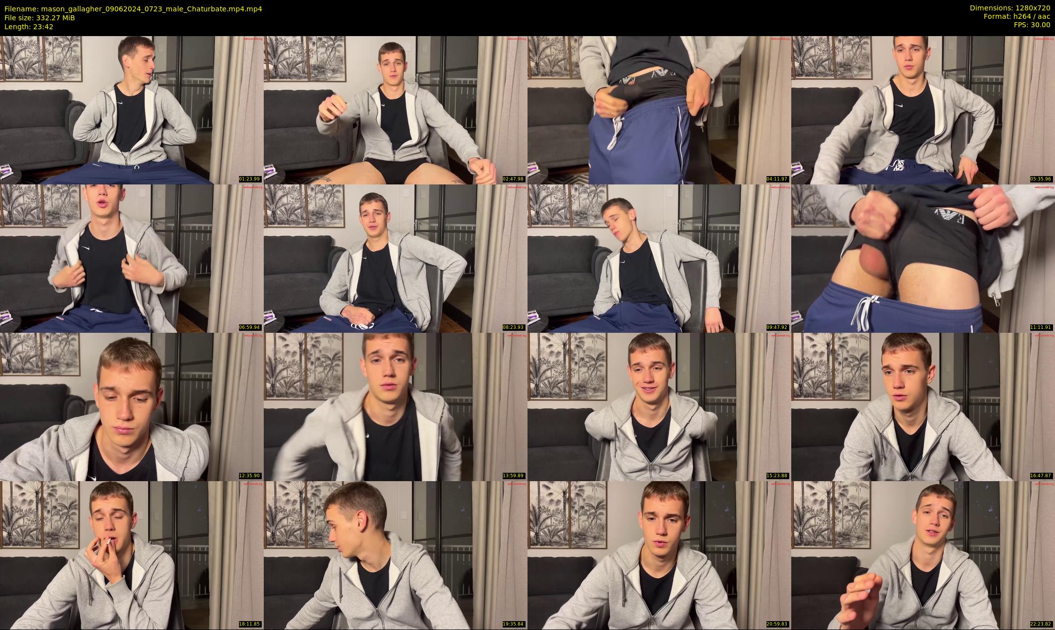 mason_gallagher — 24 minute Chaturbate male cam show recording, 720p, Jun 9, 2024