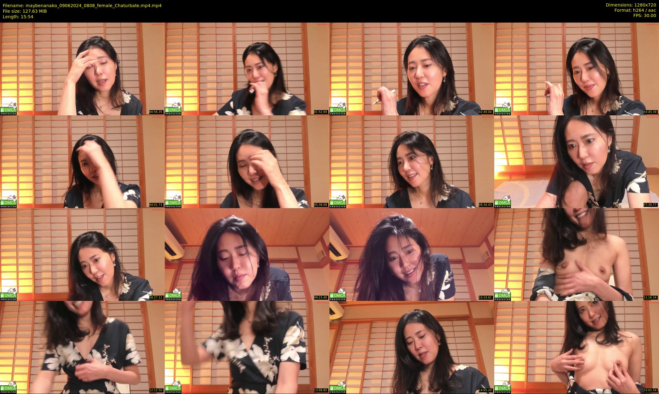 maybenanako — 16 minute Chaturbate female cam show recording, 720p, Jun 9, 2024