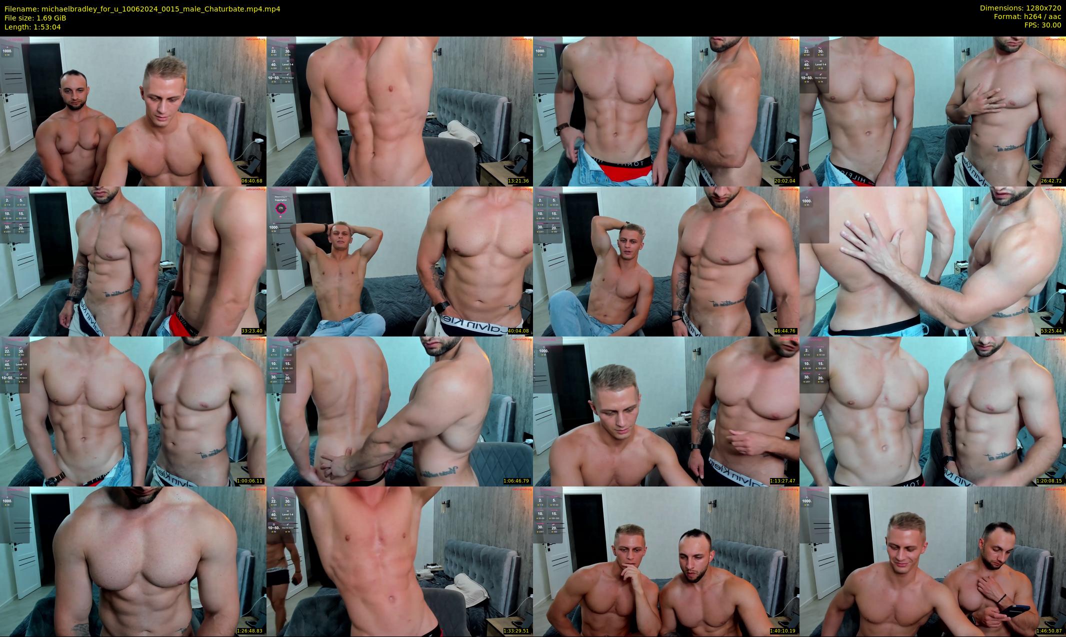 michaelbradley_for_u — 114 minute Chaturbate male cam show recording, 720p, Jun 10, 2024