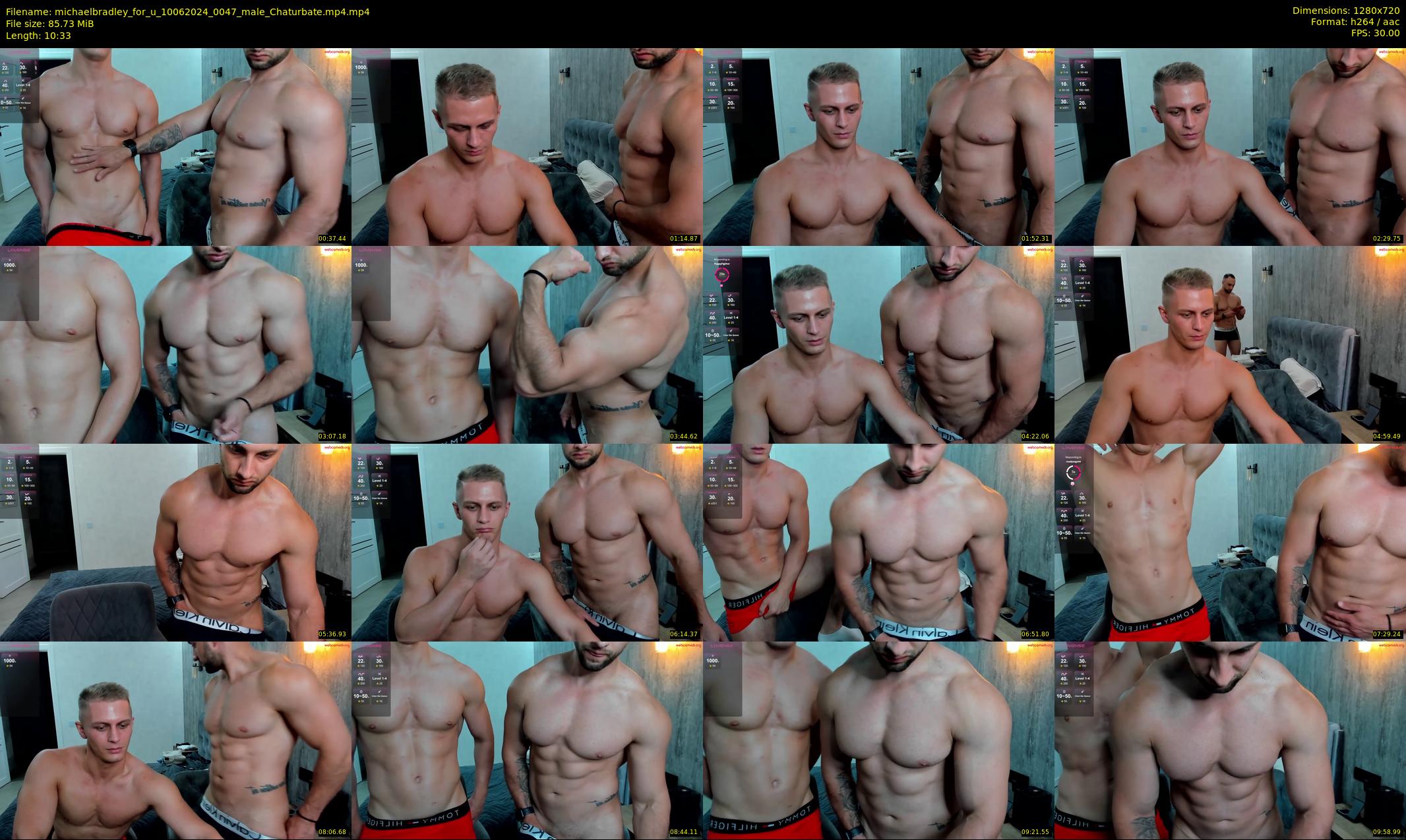 michaelbradley_for_u — 11 minute Chaturbate male cam show recording, 720p, Jun 10, 2024