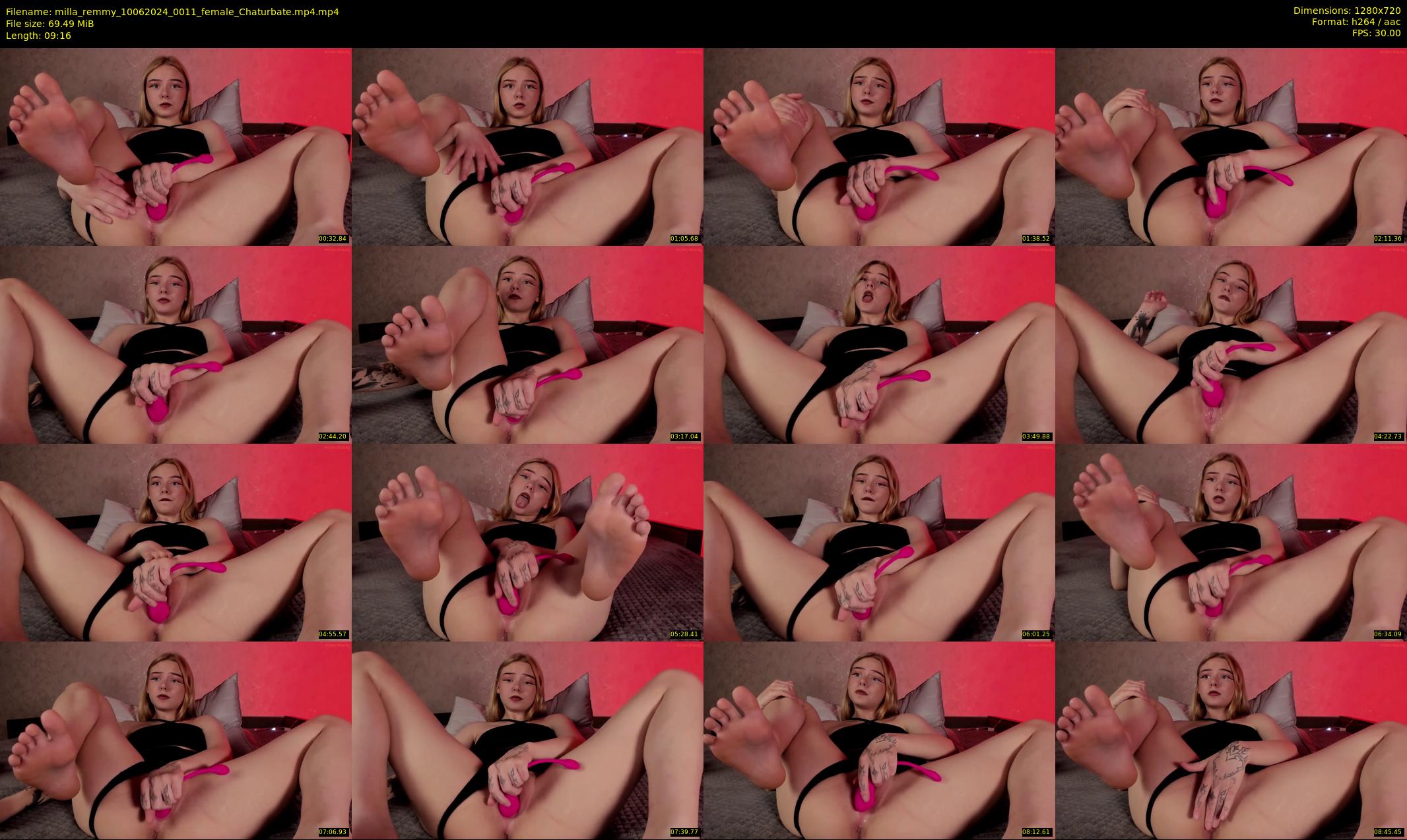 milla_remmy — 10 minute Chaturbate female cam show recording, 720p, Jun 10, 2024