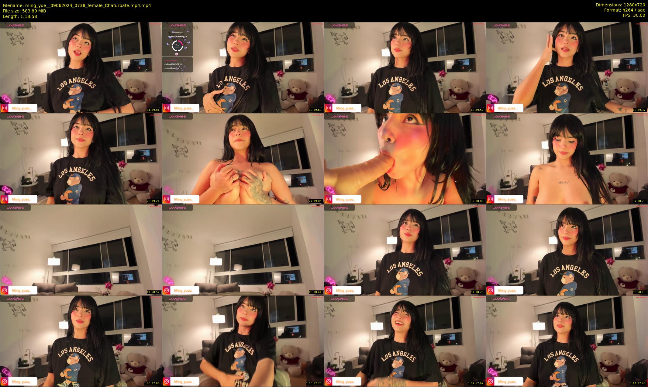 ming_yue_ — 79 minute Chaturbate female cam show recording, 720p, Jun 9, 2024