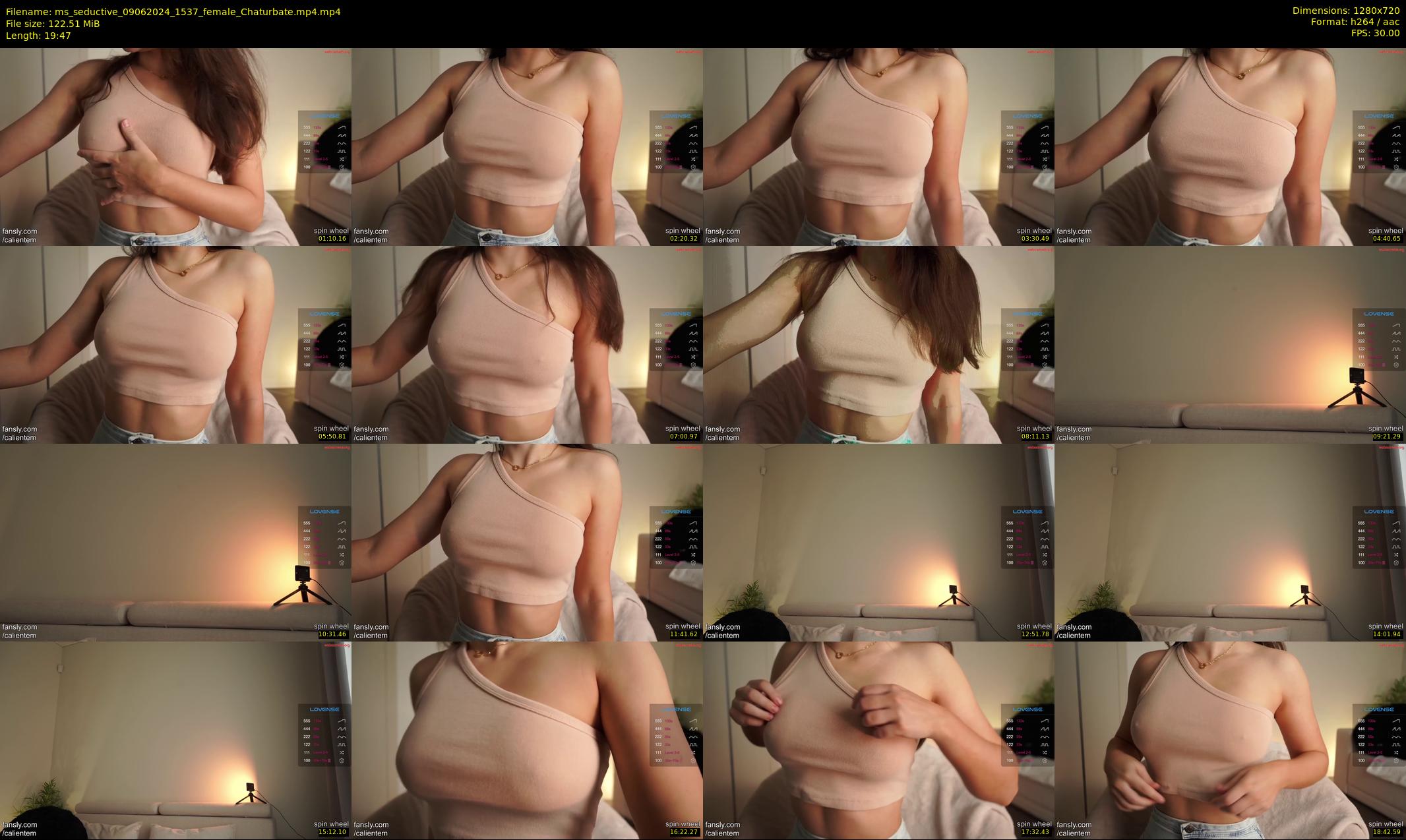 ms_seductive — 20 minute Chaturbate female cam show recording, 720p, Jun 9, 2024