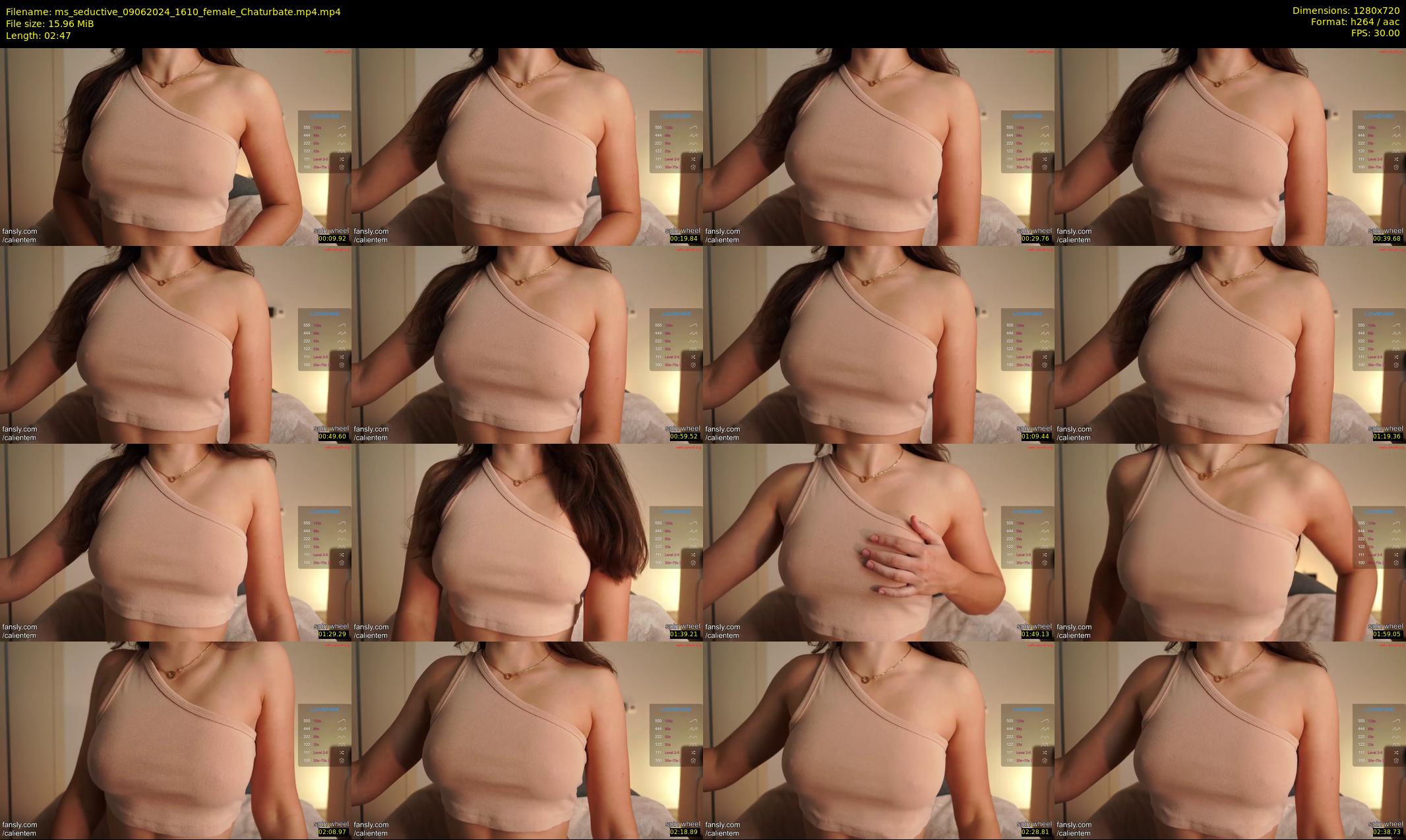 ms_seductive — 3 minute Chaturbate female cam show recording, 720p, Jun 9, 2024