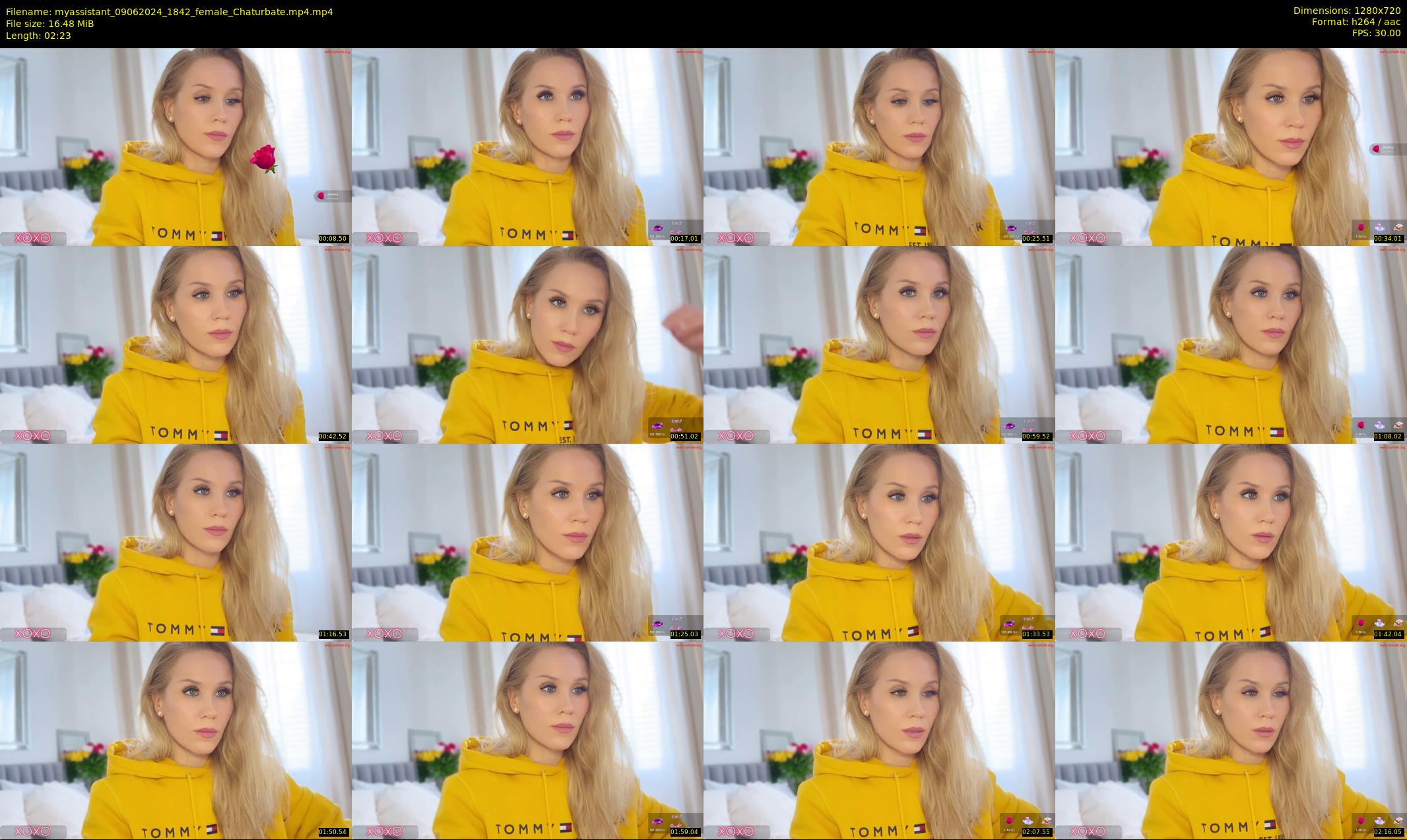 myassistant — 3 minute Chaturbate female cam show recording, 720p, Jun 9, 2024