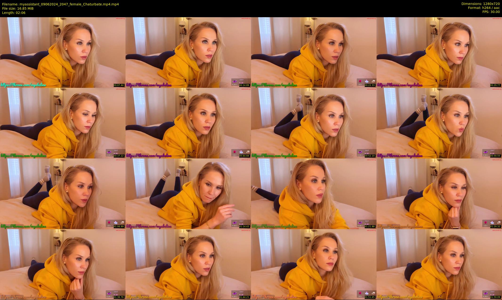 myassistant — 3 minute Chaturbate female cam show recording, 720p, Jun 9, 2024