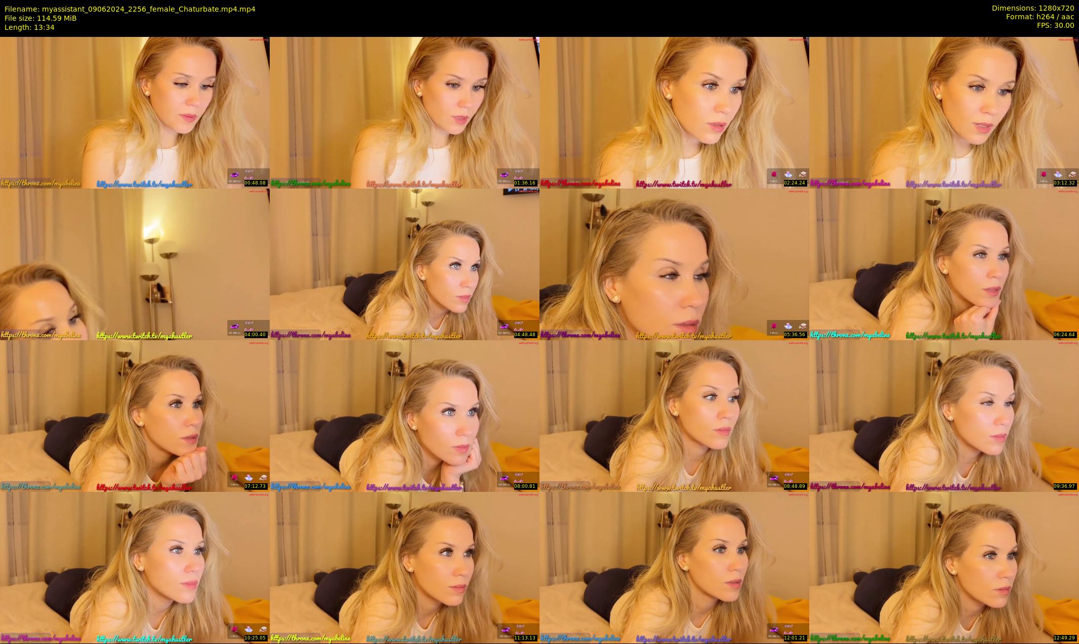 myassistant — 14 minute Chaturbate female cam show recording, 720p, Jun 9, 2024