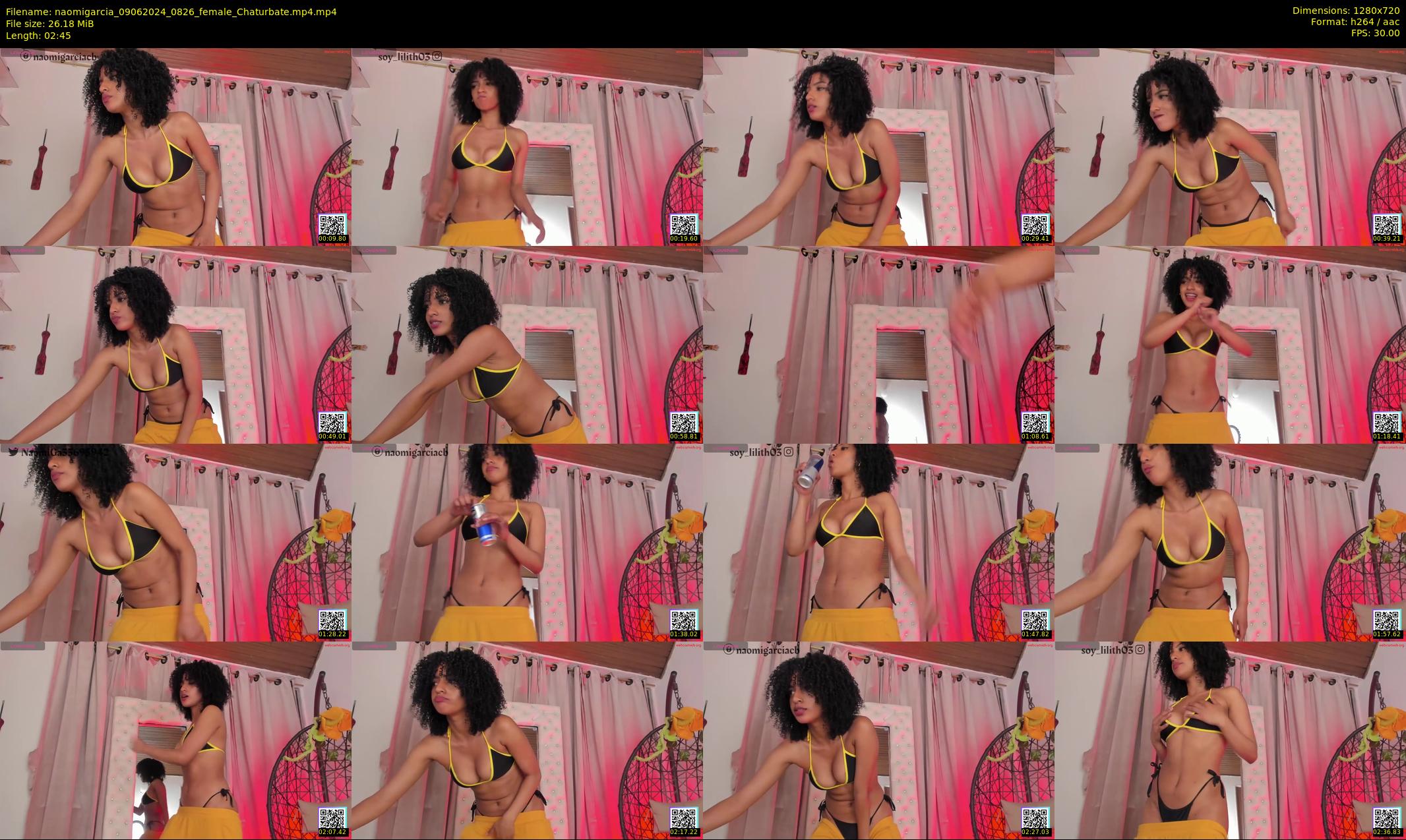 naomigarcia — 3 minute Chaturbate female cam show recording, 720p, Jun 9, 2024