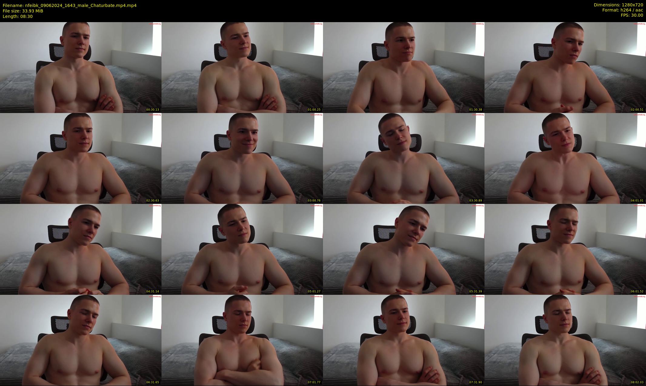nfeibk — 9 minute Chaturbate male cam show recording, 720p, Jun 9, 2024